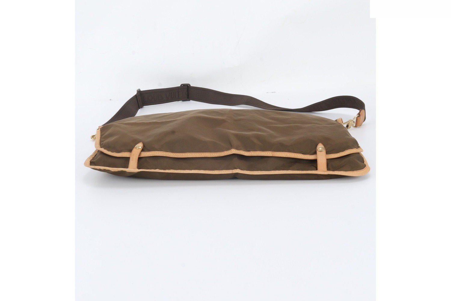 Leather Garment Cover, Crossbody Shoulder Suitcase — view 6