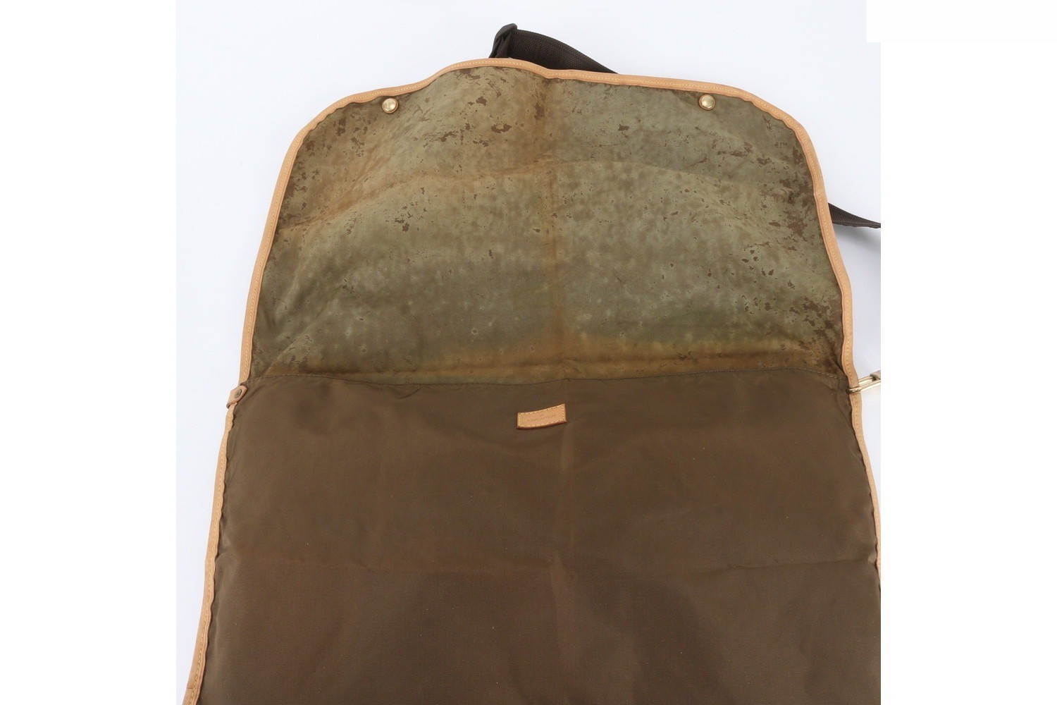 Leather Garment Cover, Crossbody Shoulder Suitcase — view 7