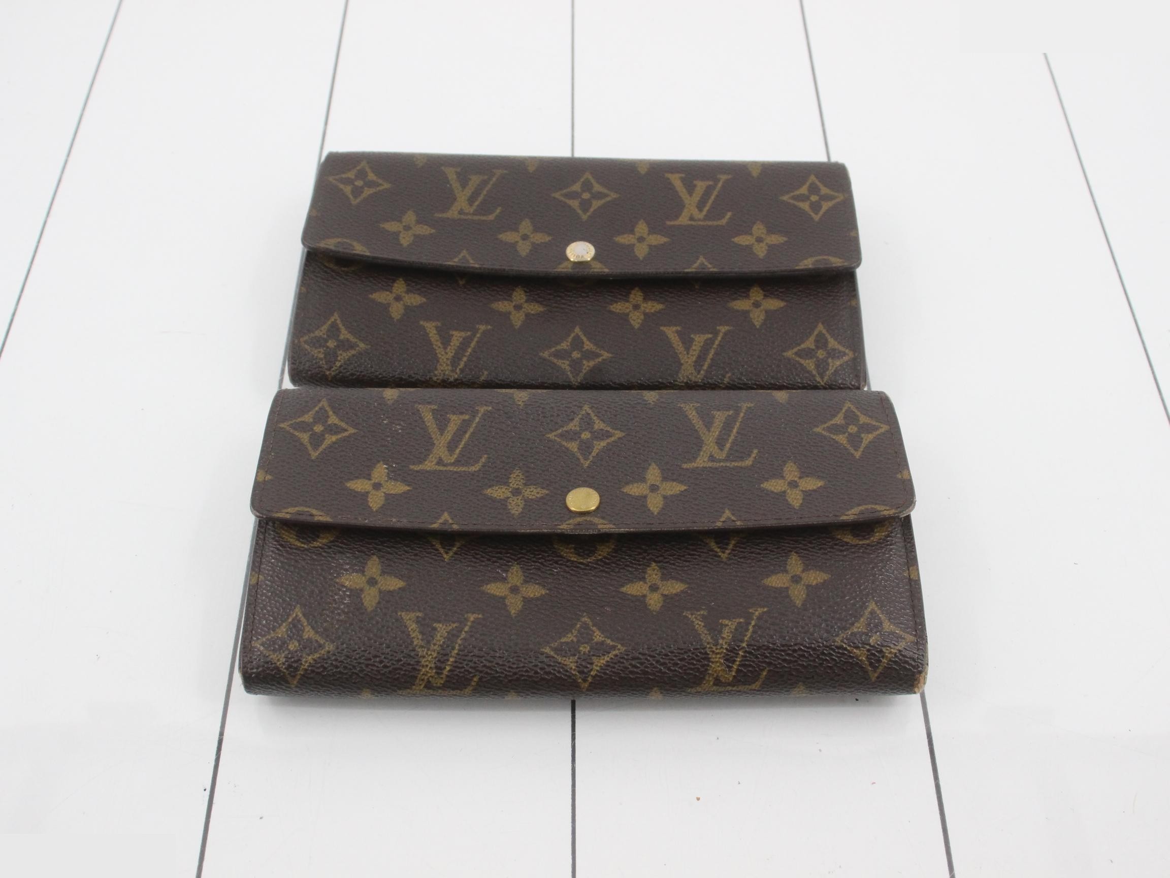 3-piece set of monogram wallets - BULK SALE - M61726, M61734 — view 2