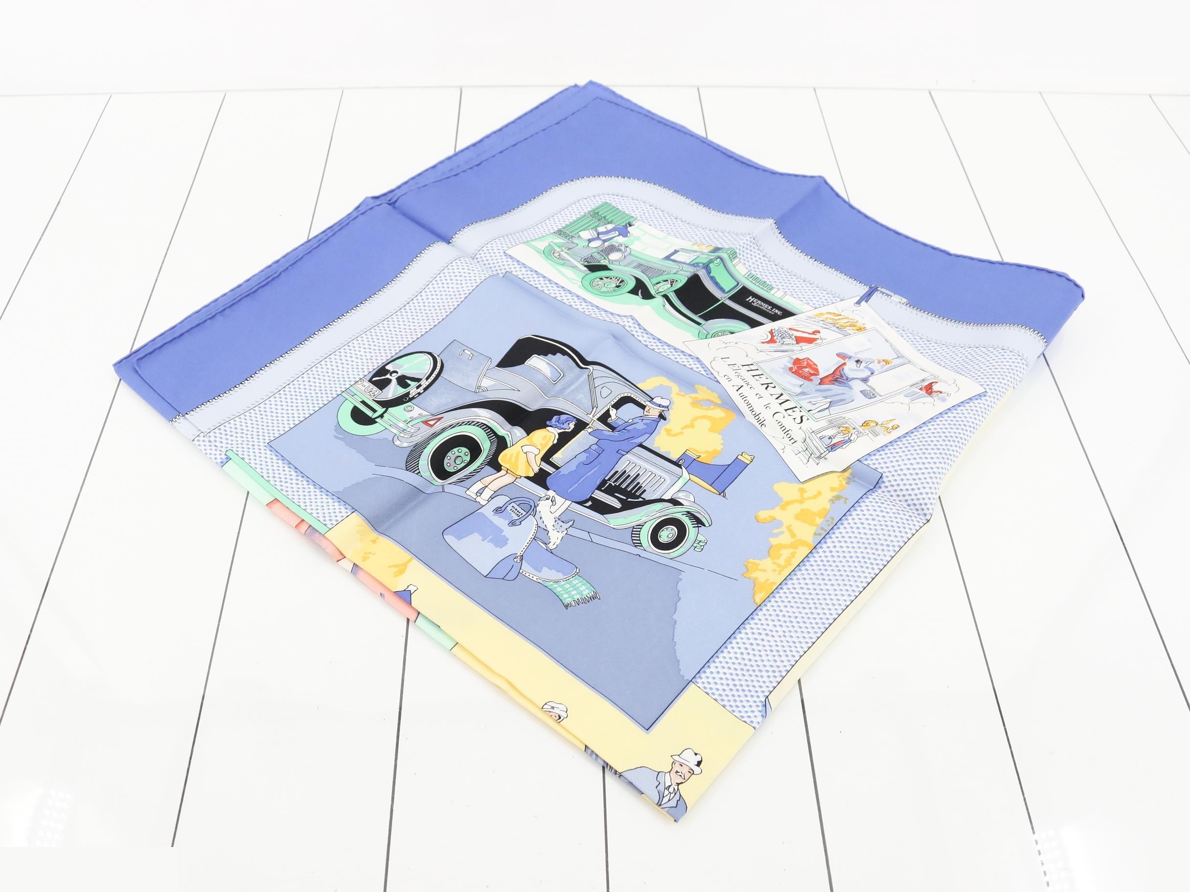 Carre 90 Car Comfort Silk Scarf