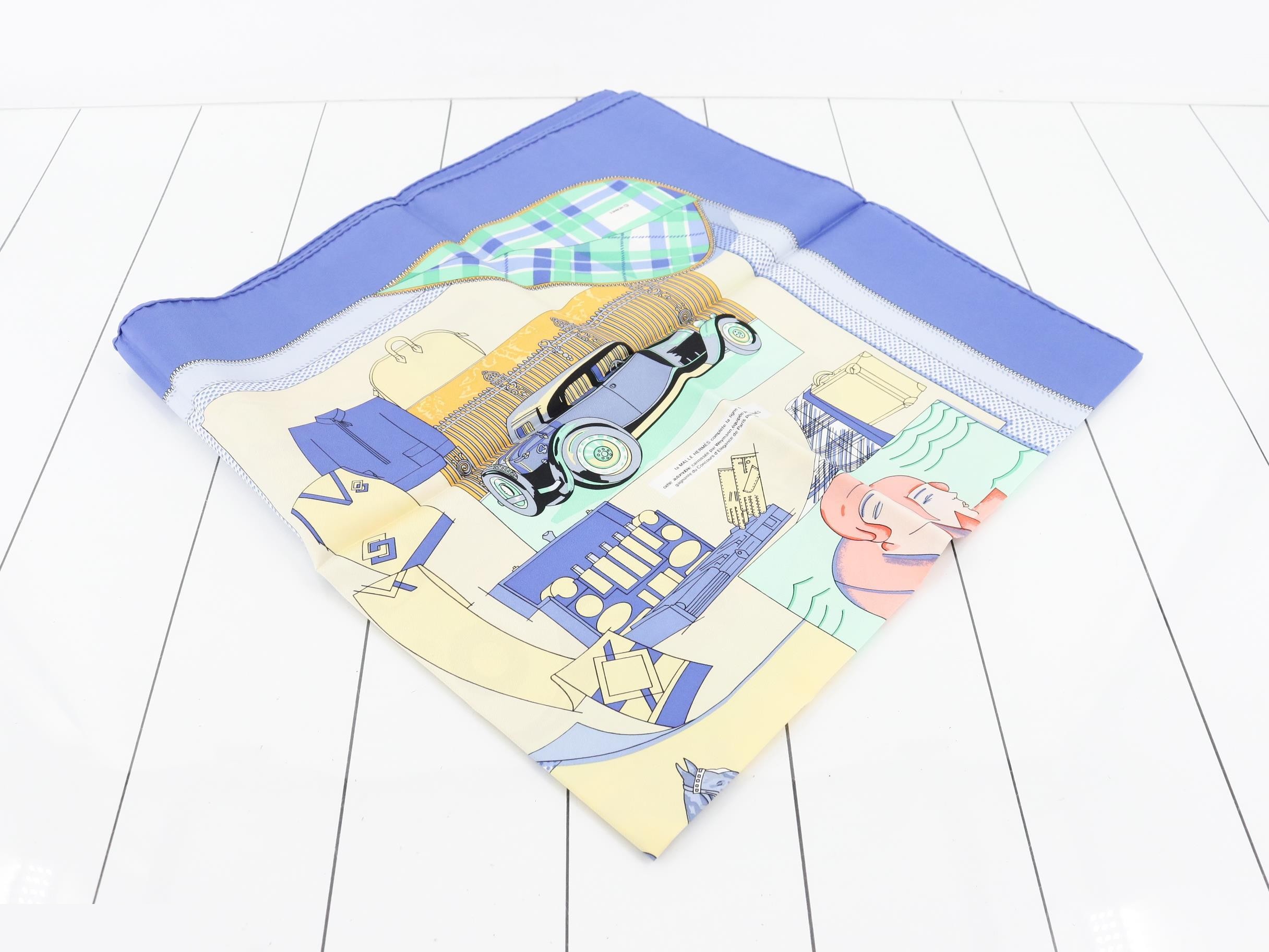 Carre 90 Car Comfort Silk Scarf — view 2
