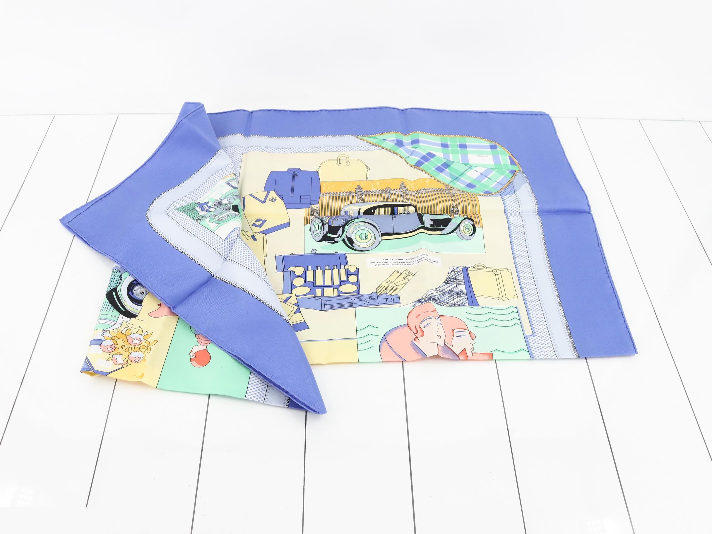 Carre 90 Car Comfort Silk Scarf — view 3
