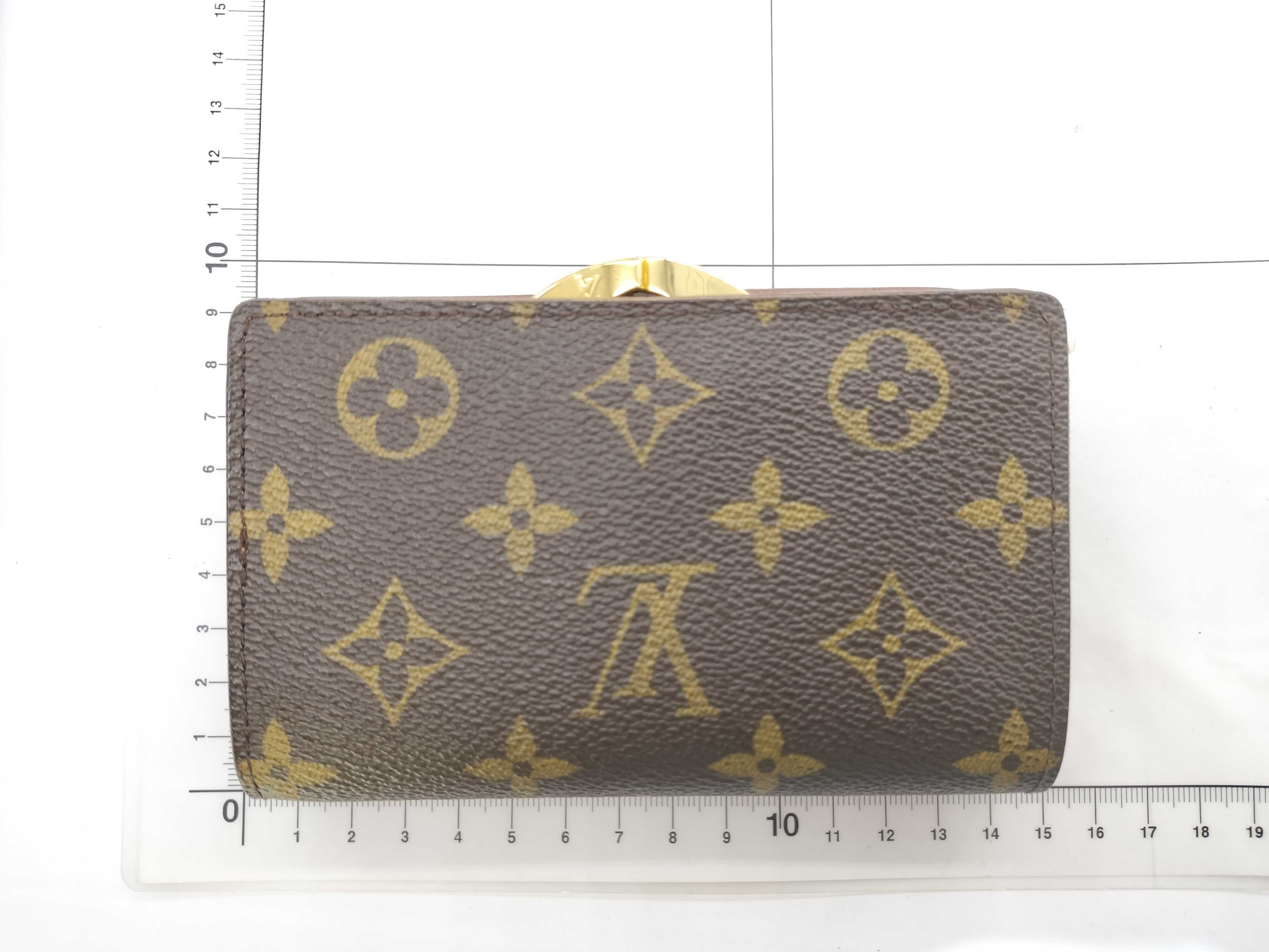 Monogram M61674 Viennois CA1078 Wallet with Initials — view 2