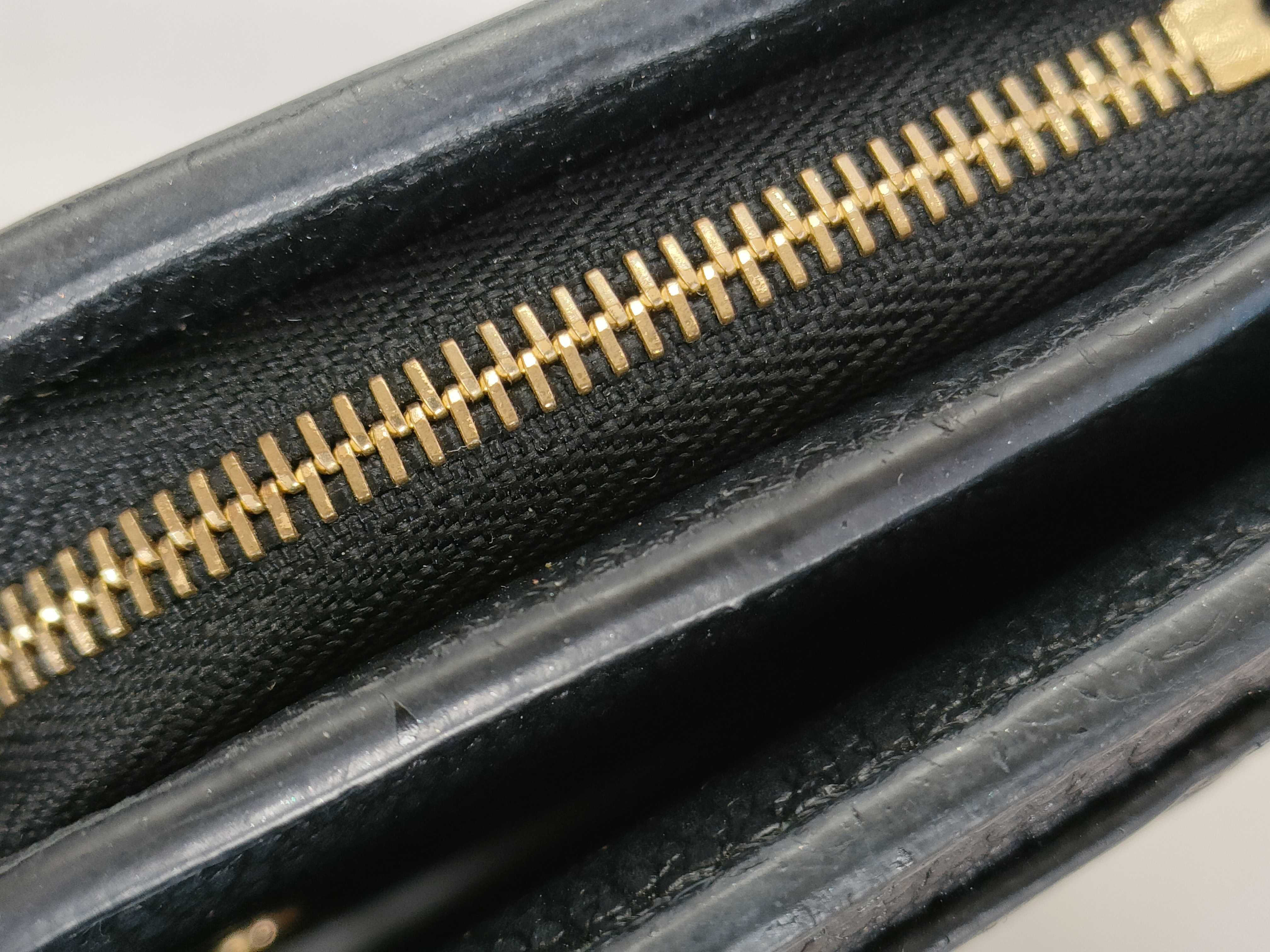 Monogram Empreinte Louis Vuitton Portefeuille Claire Folding Wallet Monogram Empreinte Black with IC Chip — view 8