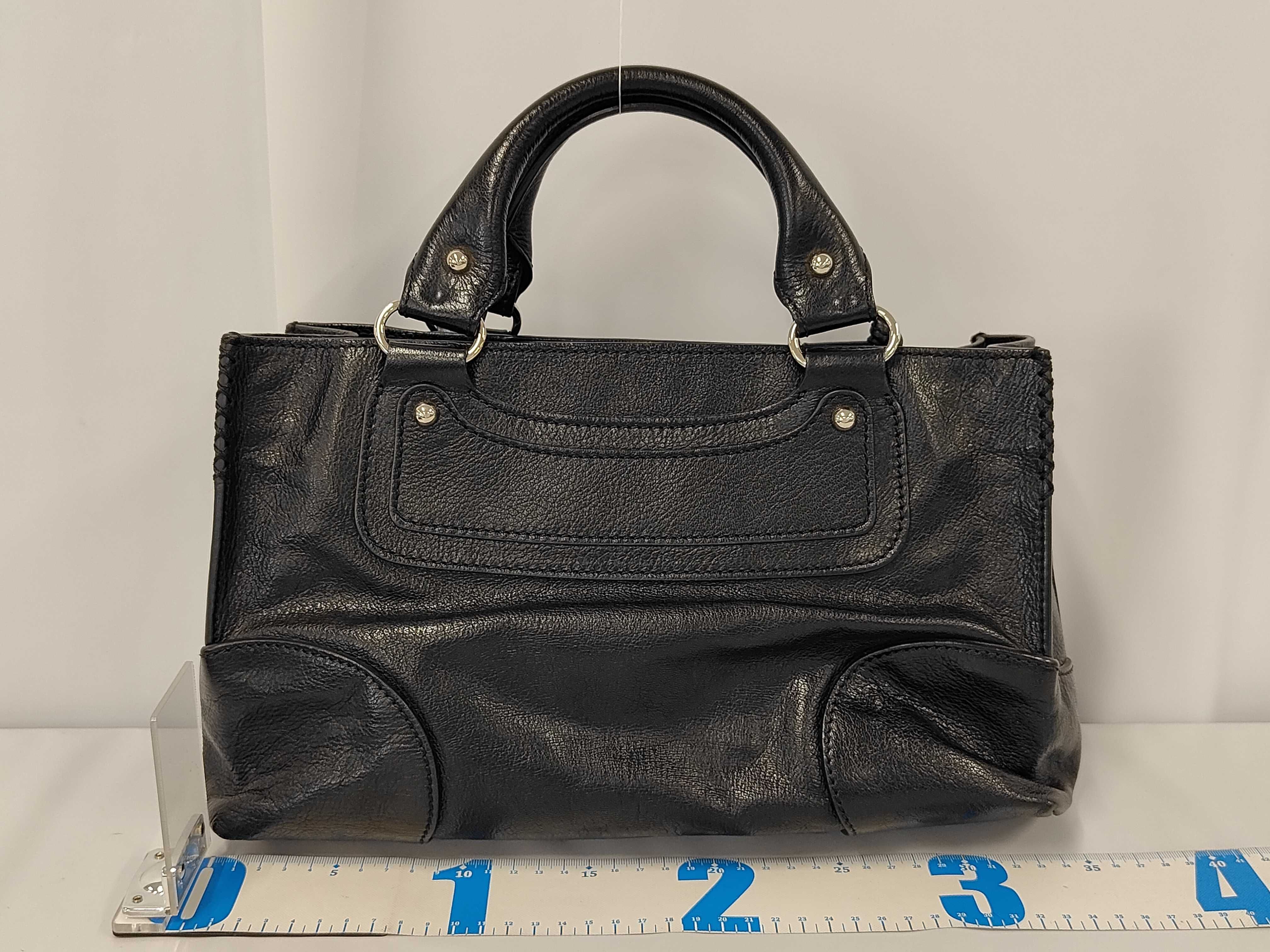 Boogie Bag, Deerskin, Black, 38RE - Handbag — view 2