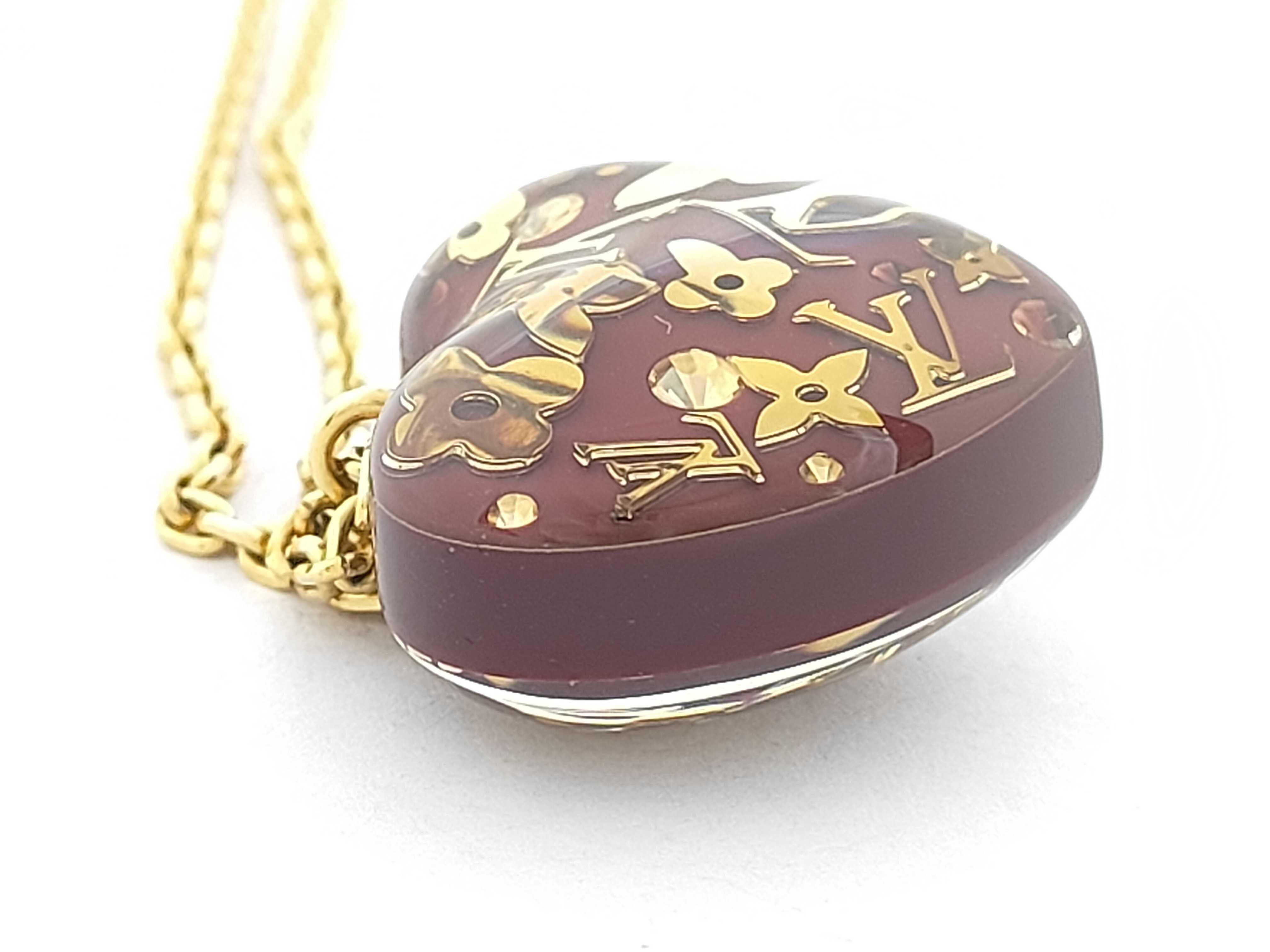 Inclusion Bordeaux Necklace — view 5