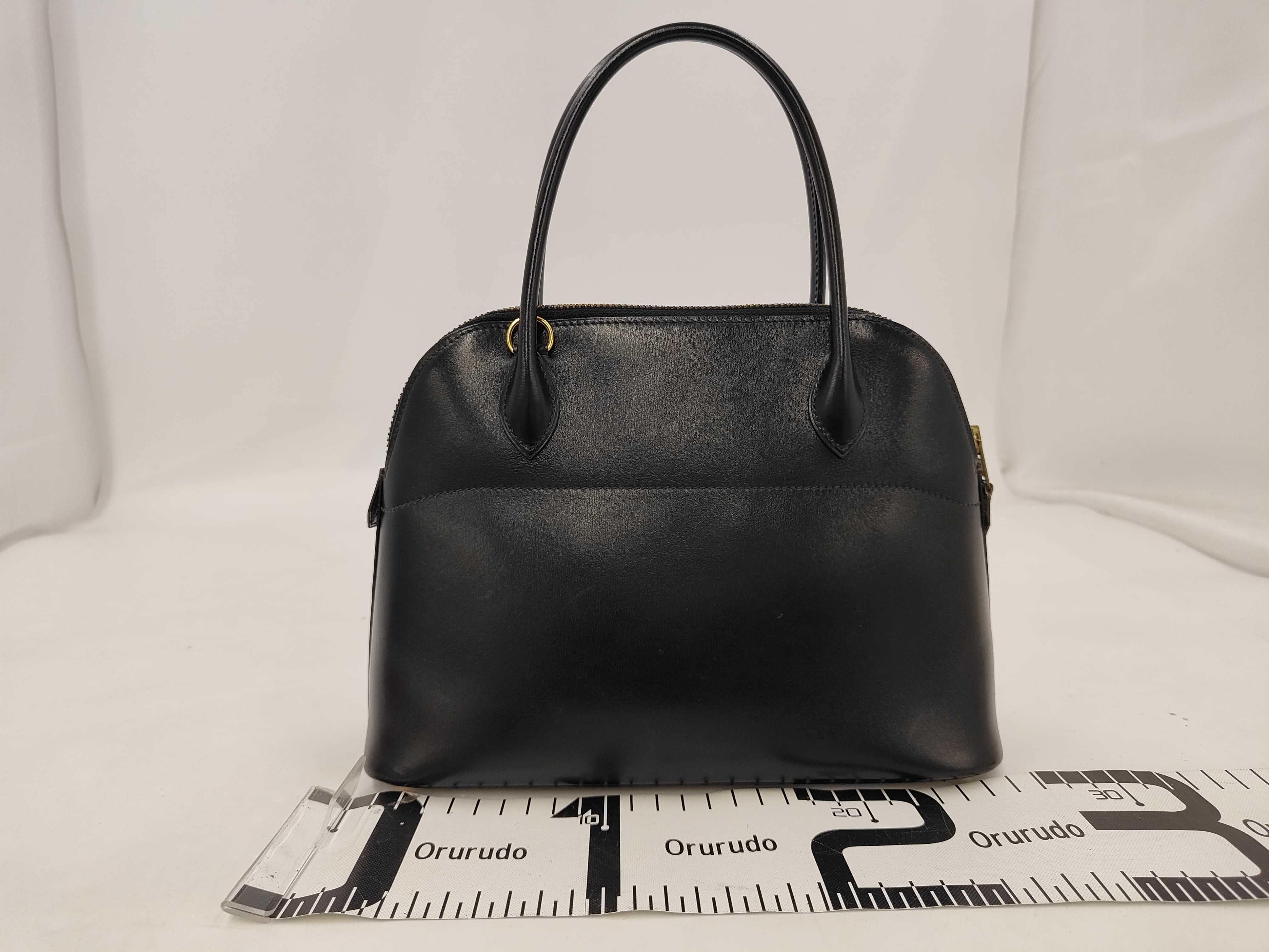 Bolide 25 Black Box Gold Hardware W Handbag — view 2