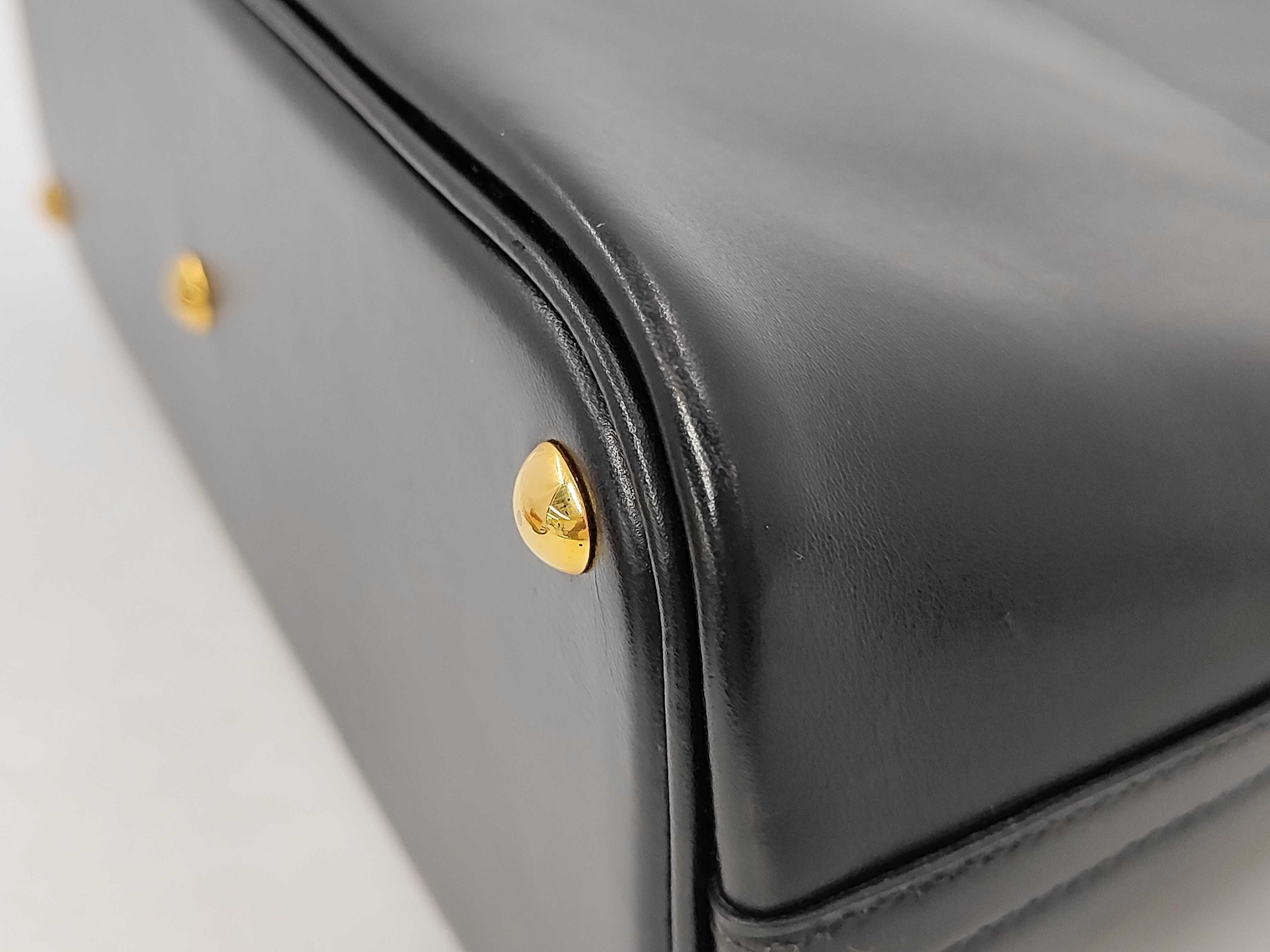 Bolide 25 Black Box Gold Hardware W Handbag — view 4