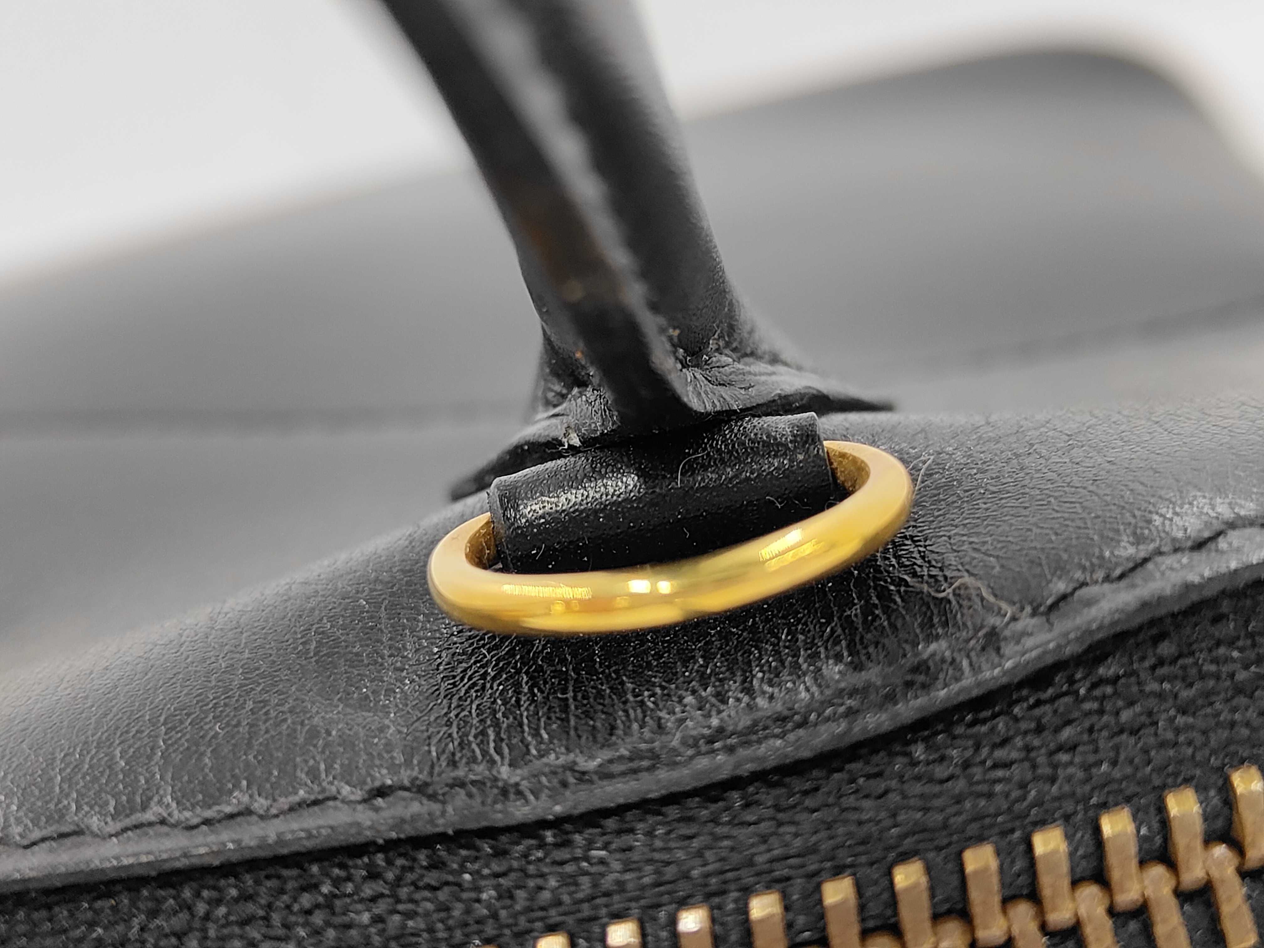 Bolide 25 Black Box Gold Hardware W Handbag — view 7