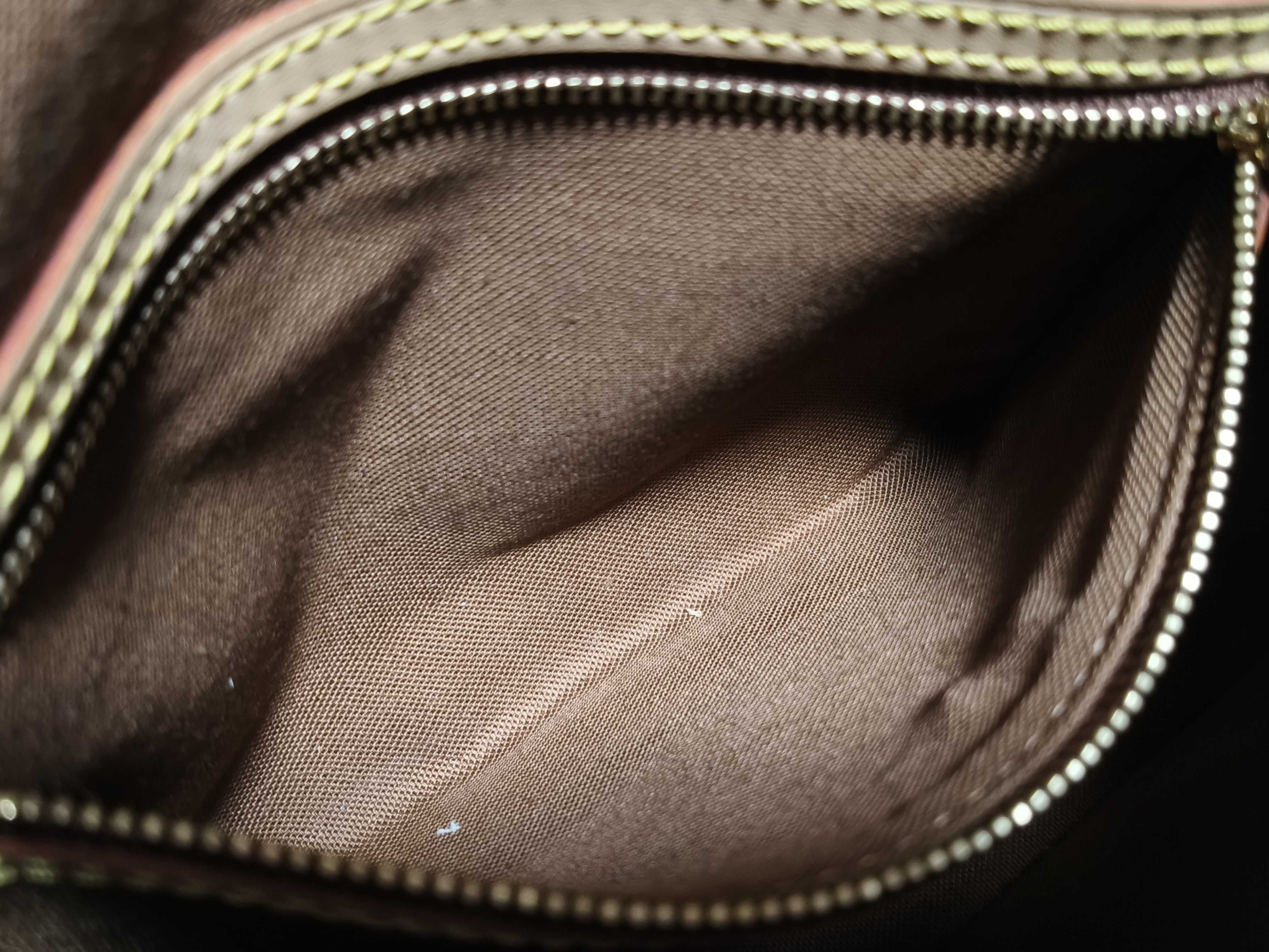 Monogram Handbag Mini Looping Brown Handbag — view 11