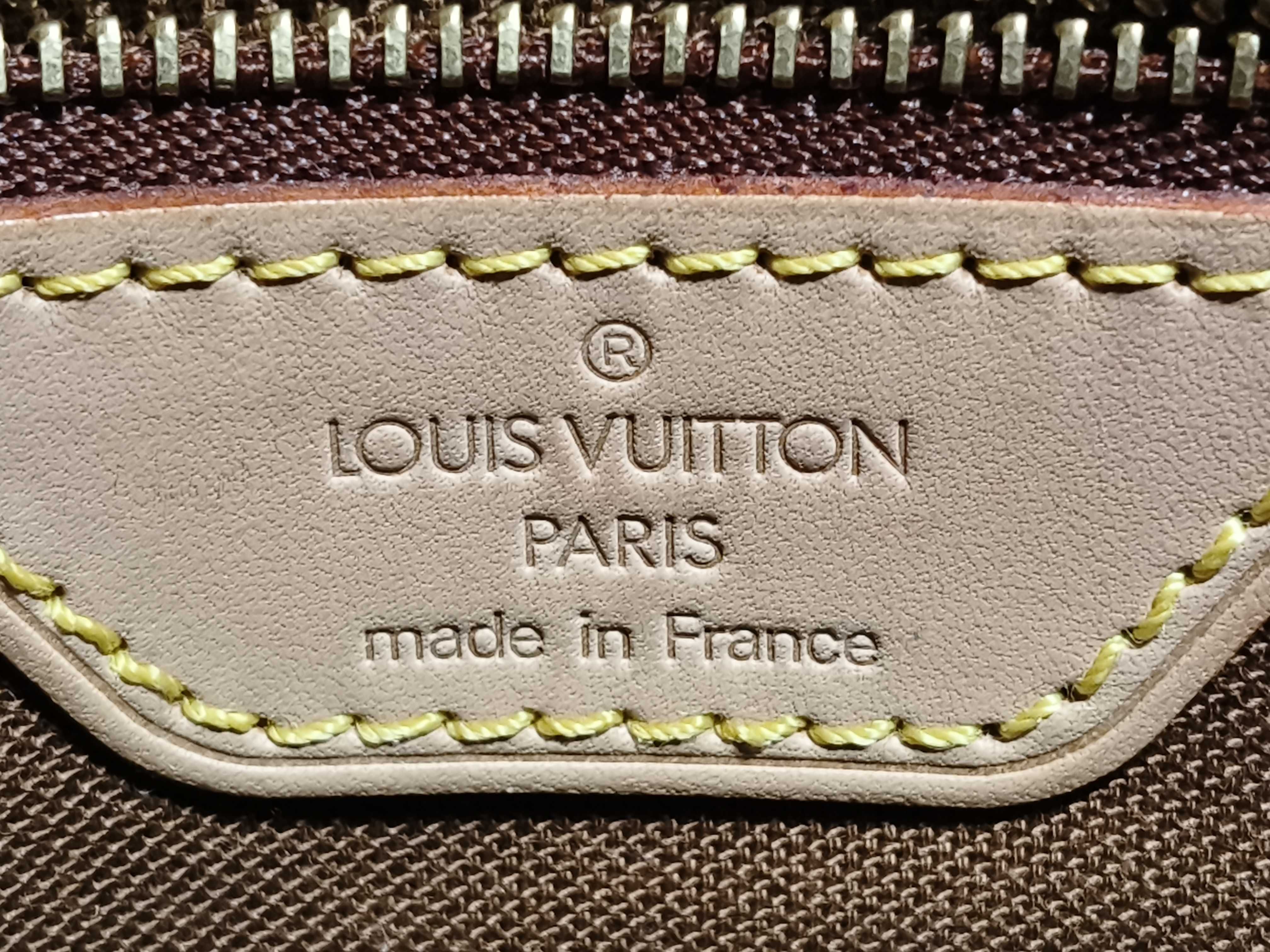 Monogram Handbag Mini Looping Brown Handbag — view 12