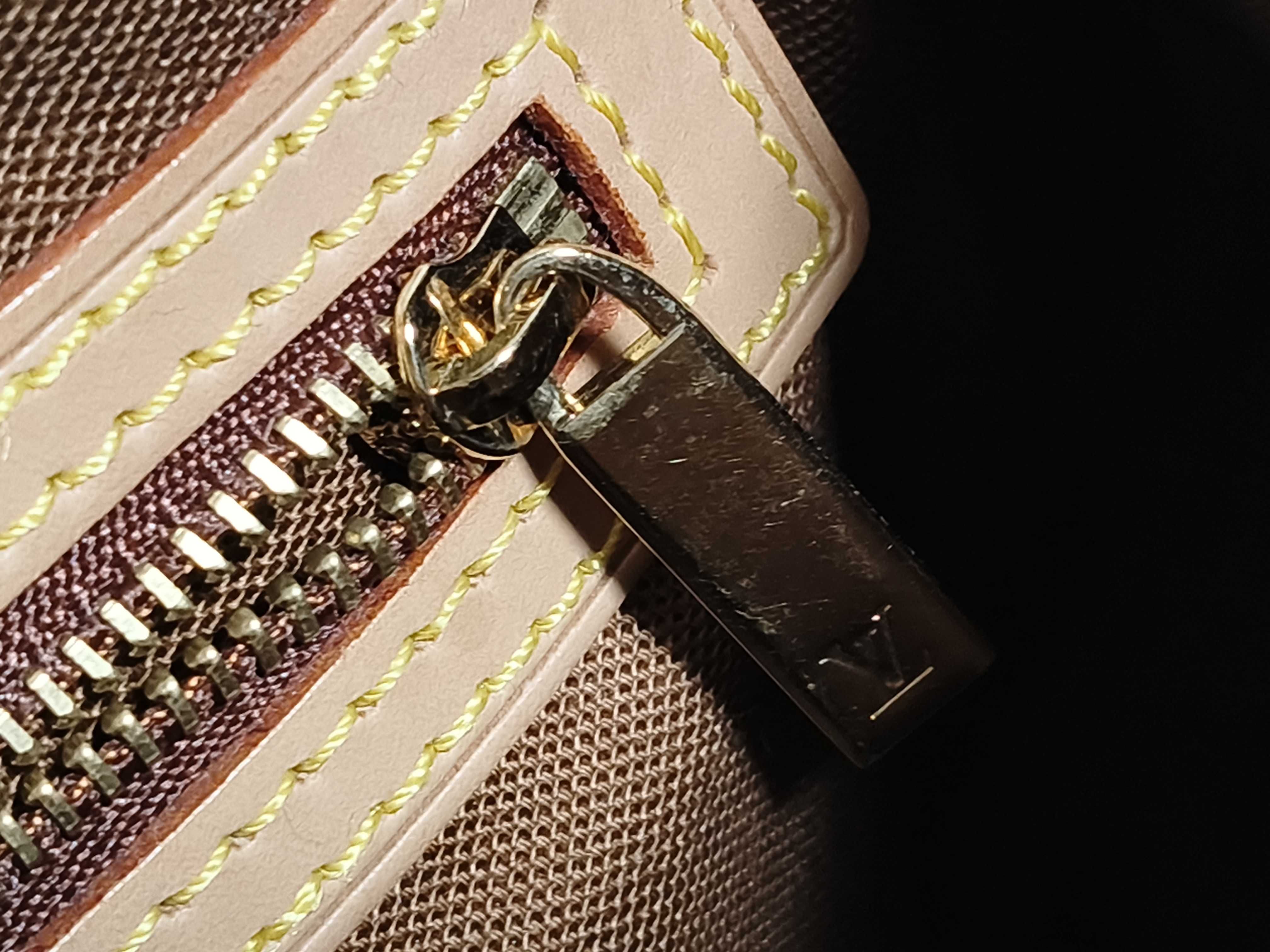 Monogram Handbag Mini Looping Brown Handbag — view 13
