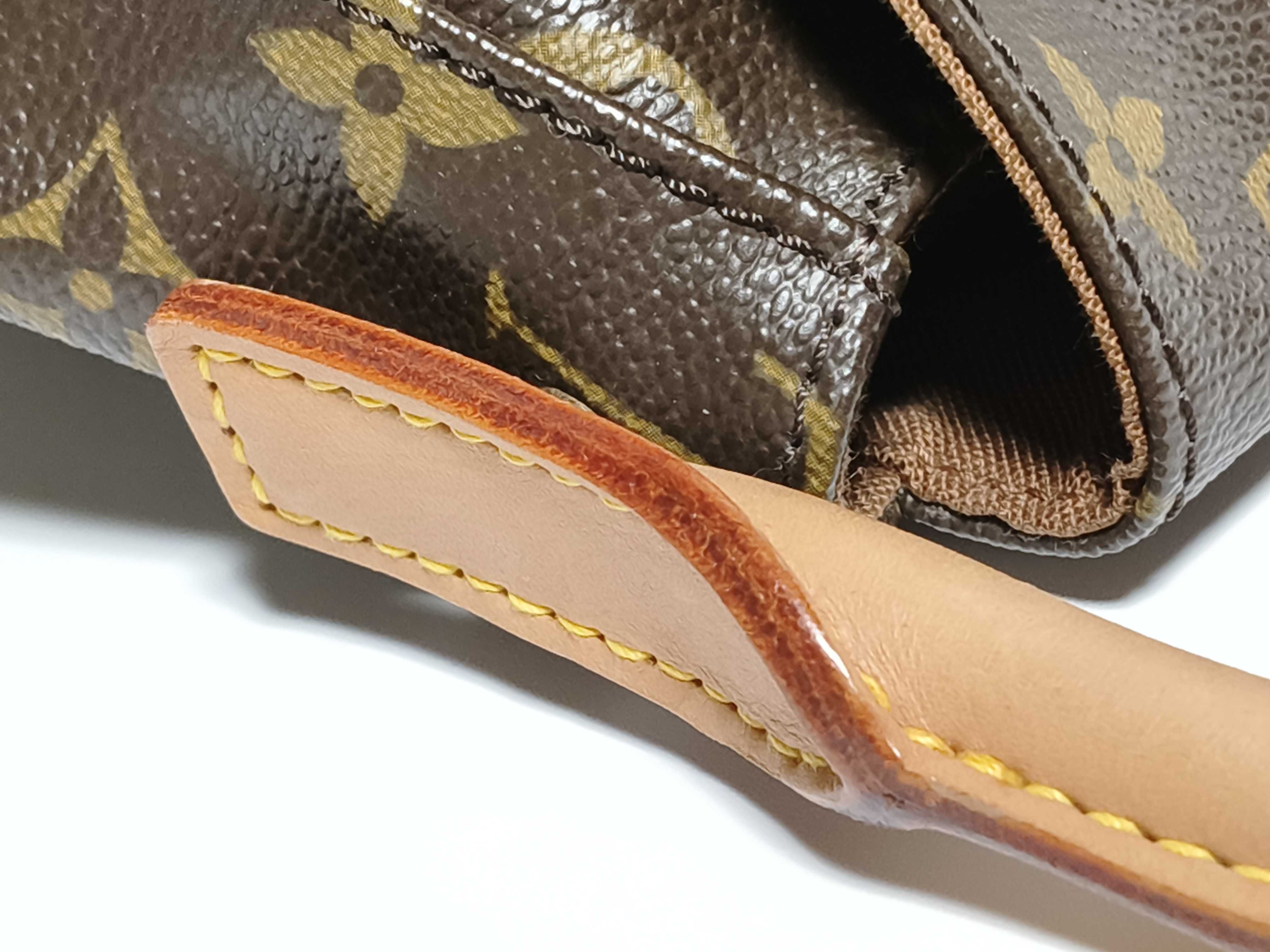 Monogram Handbag Mini Looping Brown Handbag — view 5