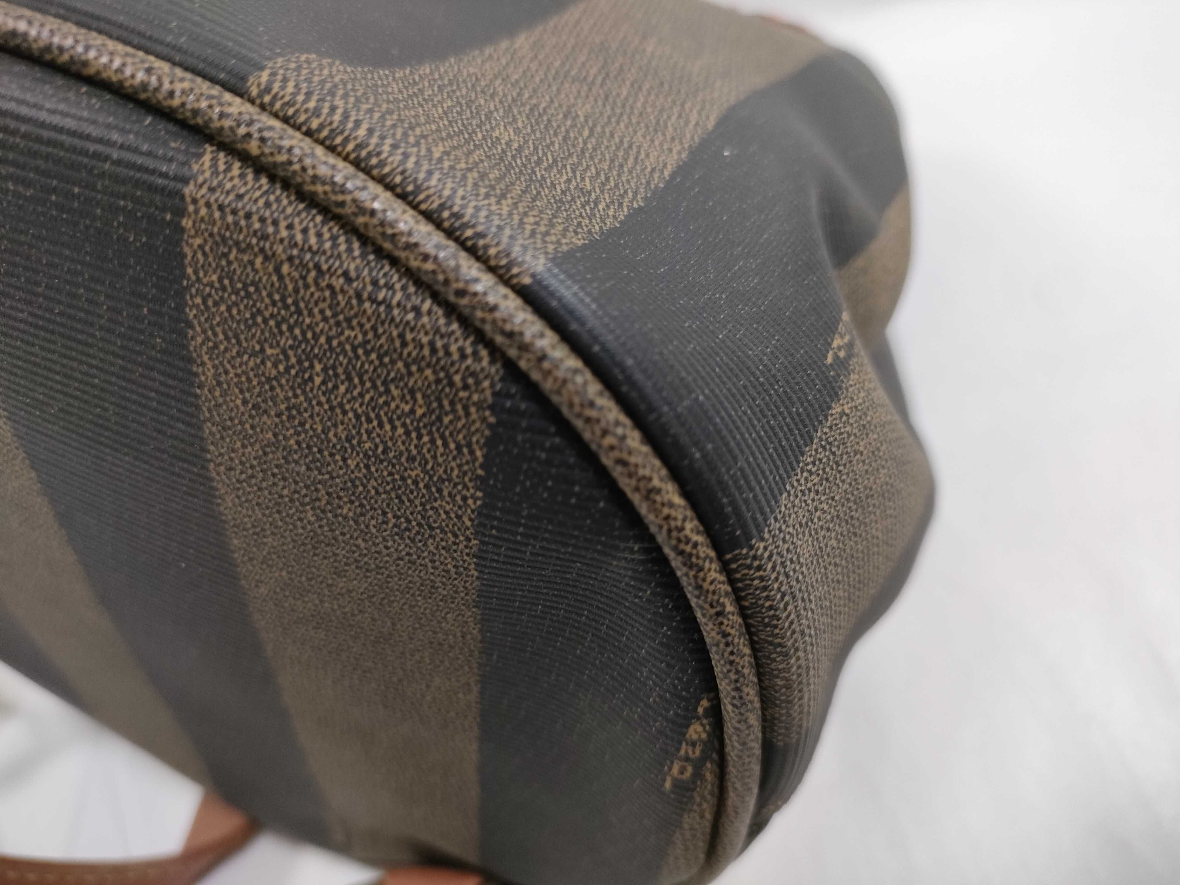 Striped Shoulder Bag, Backpack Style Shoulder Bag — view 6
