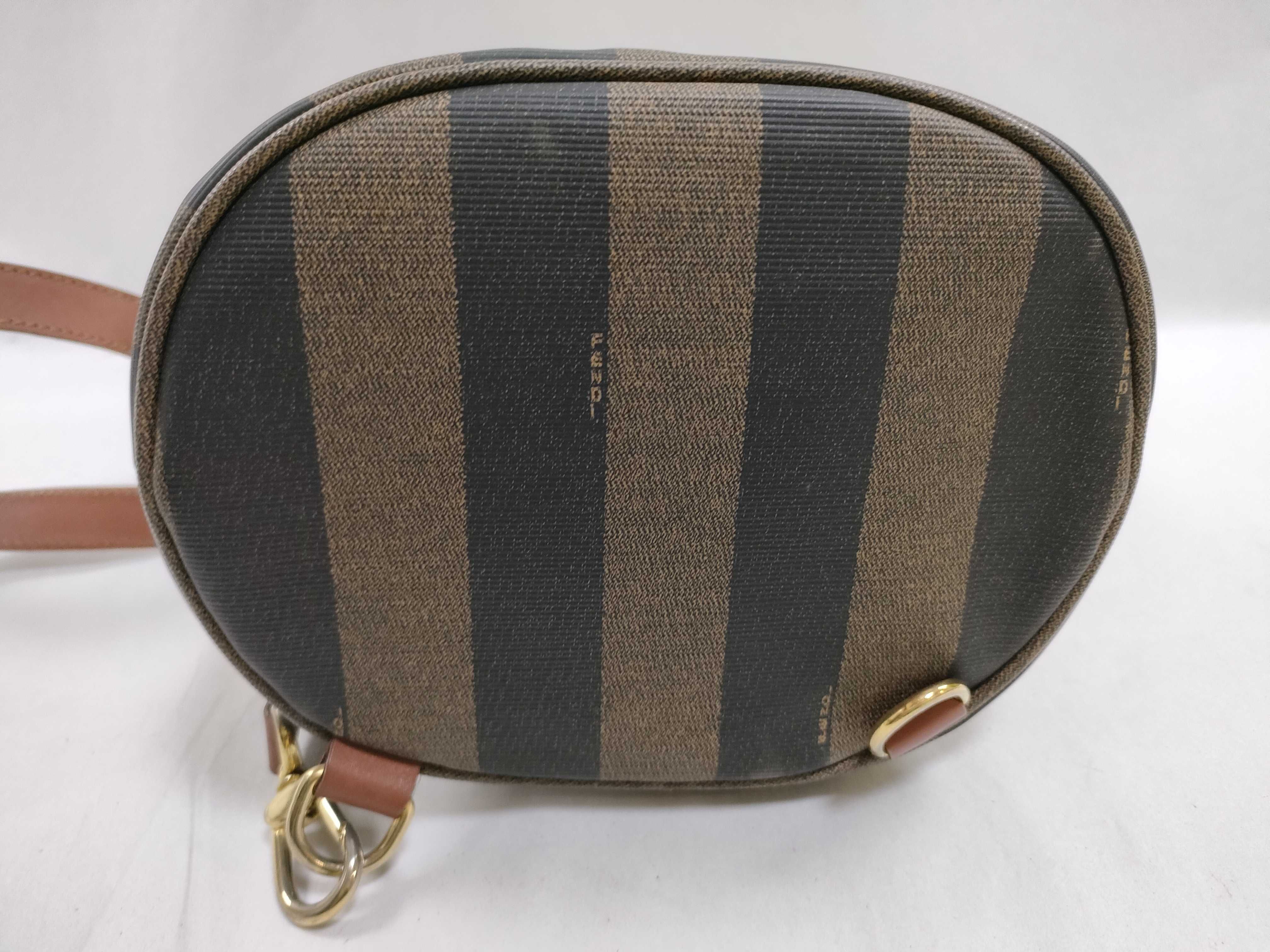 Striped Shoulder Bag, Backpack Style Shoulder Bag — view 7