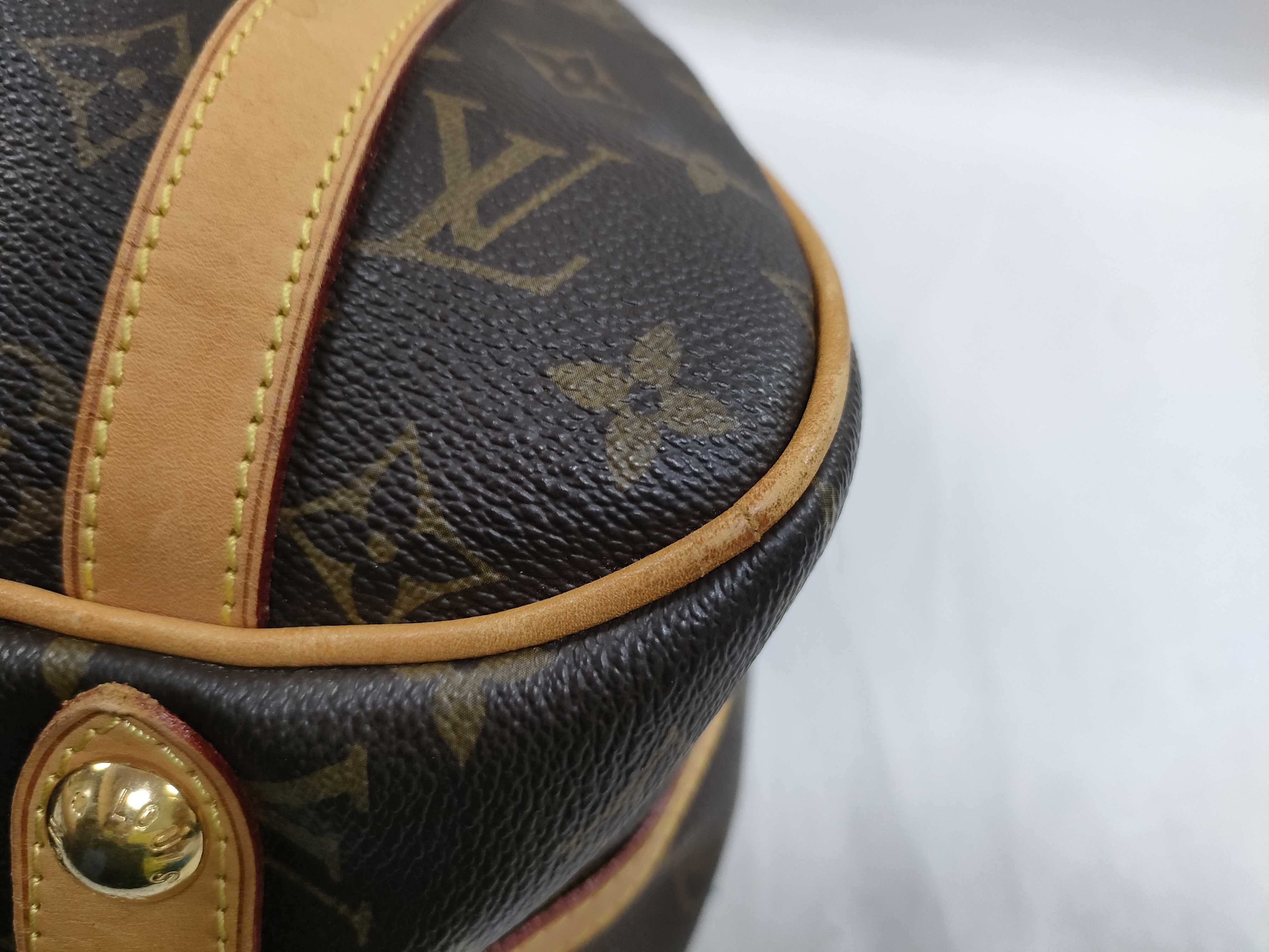 Monogram Streza PM M51186 TH4029 Handbag (with discoloration, scuffs, and edge wear) — view 8