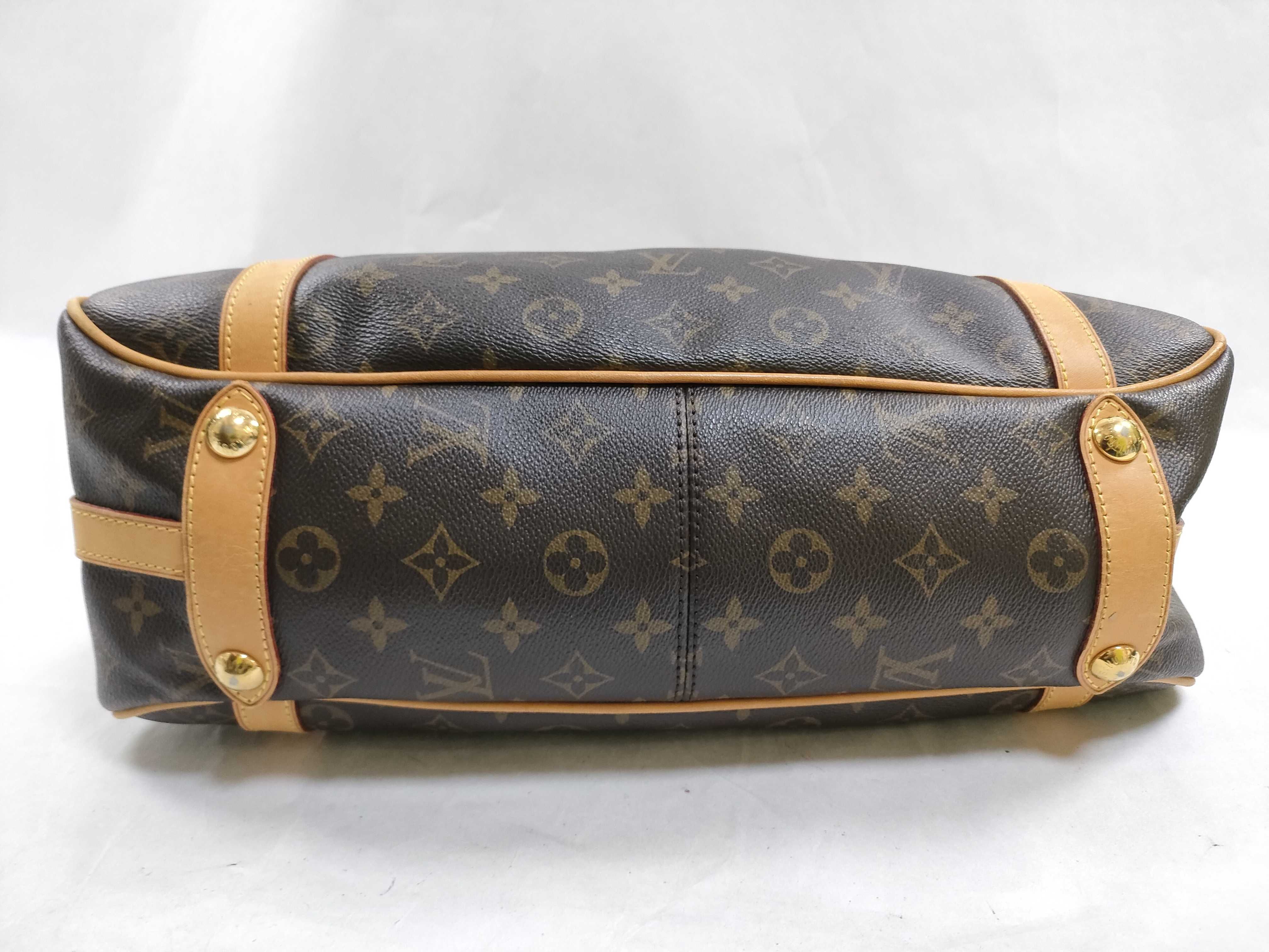 Monogram Streza PM M51186 TH4029 Handbag (with discoloration, scuffs, and edge wear) — view 9