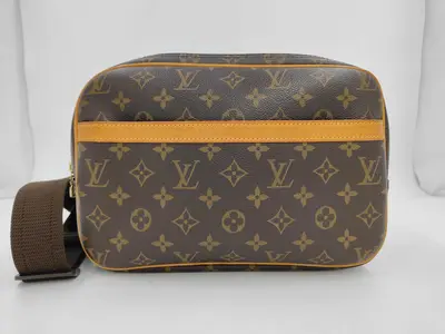Monogram Reporter Shoulder Bag