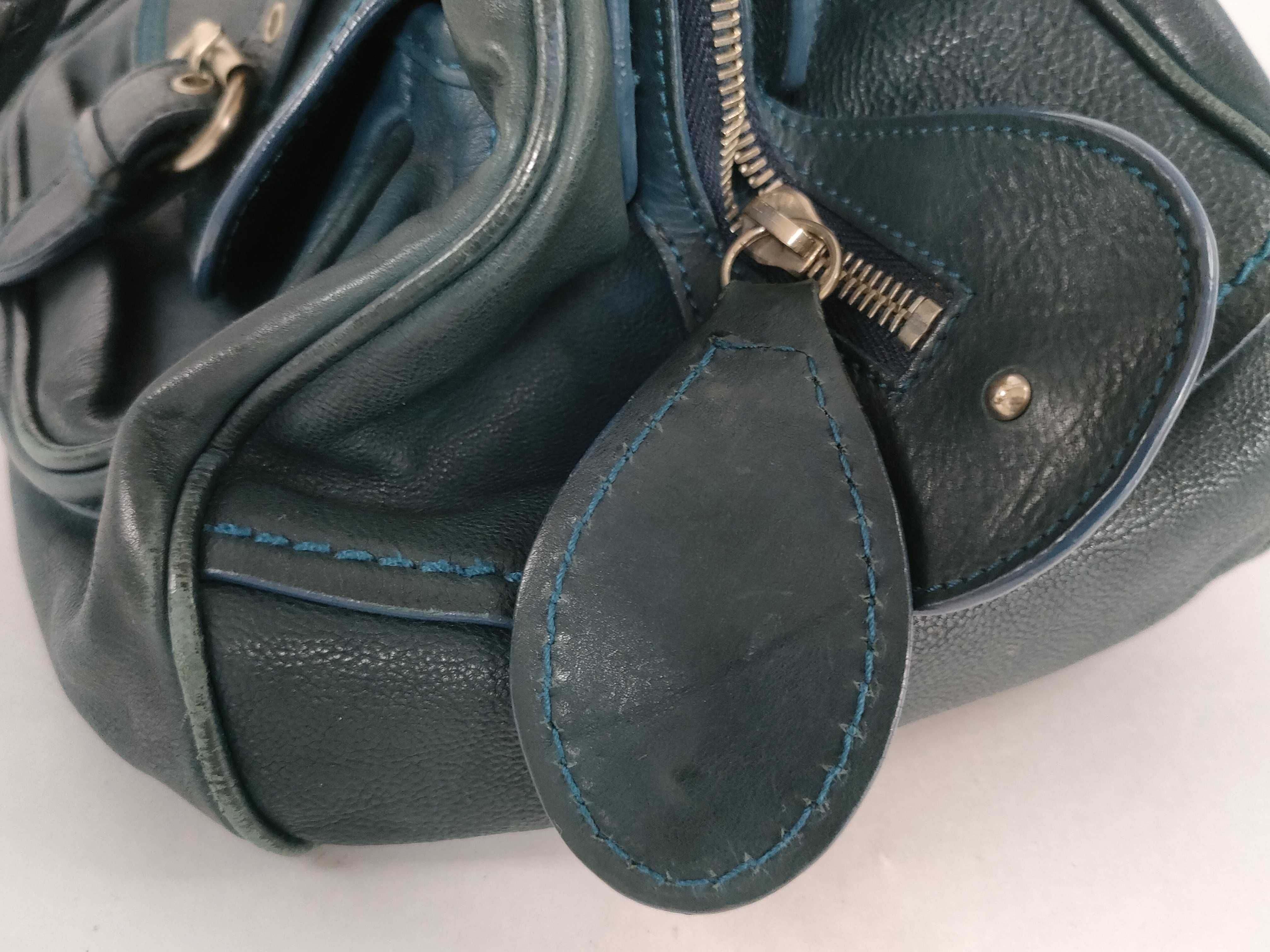 Leather Boston Bag Handbag — view 14
