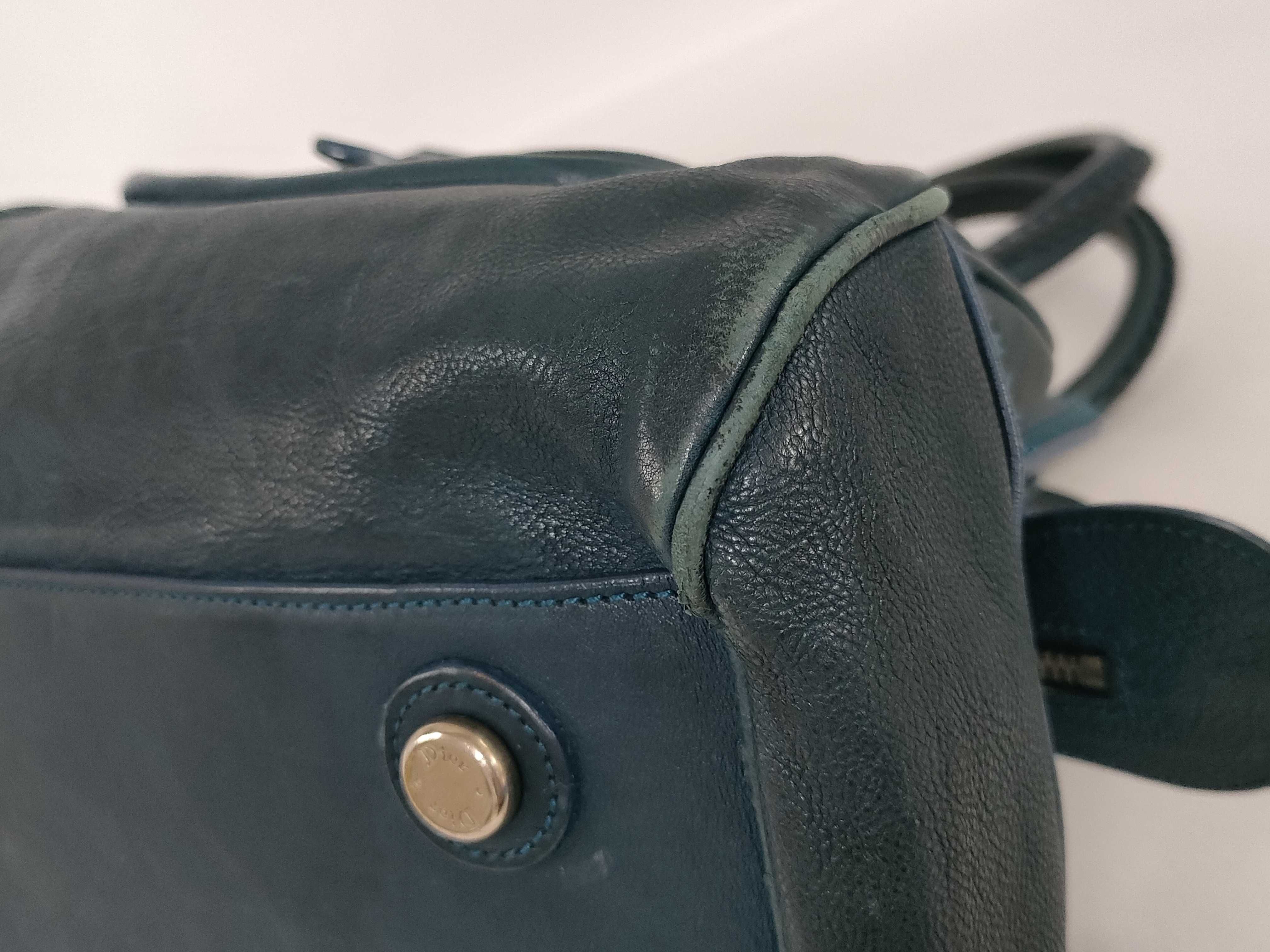 Leather Boston Bag Handbag — view 6