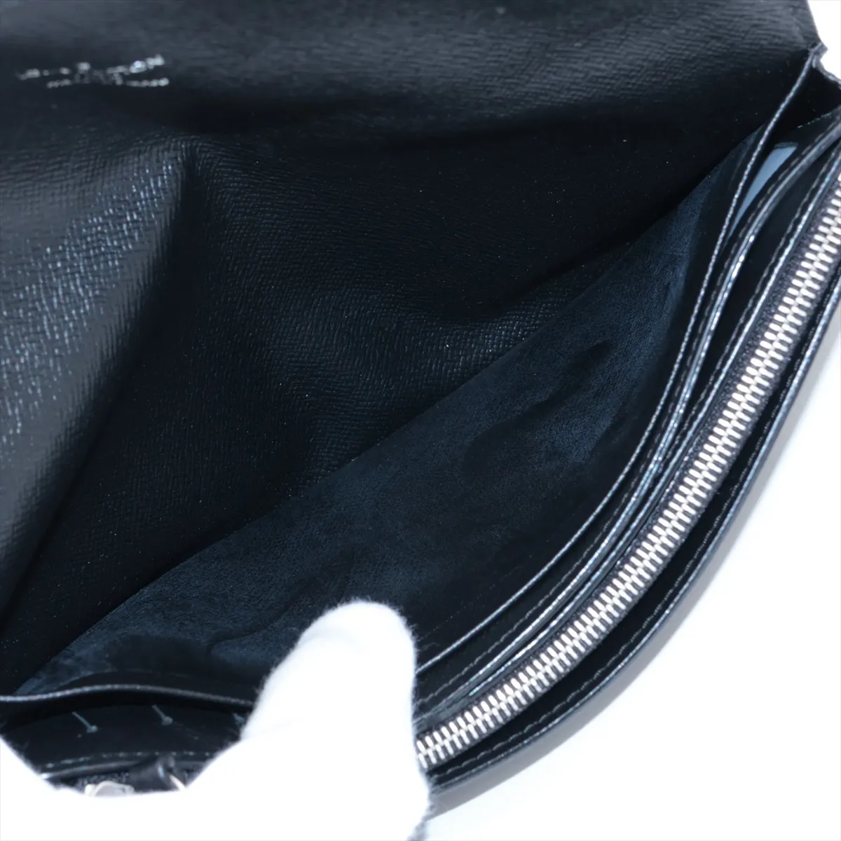 Damier Graphite Portefeuille Long Modulable N63084 Black Long Wallet (Serial Number Unknown) — view 5