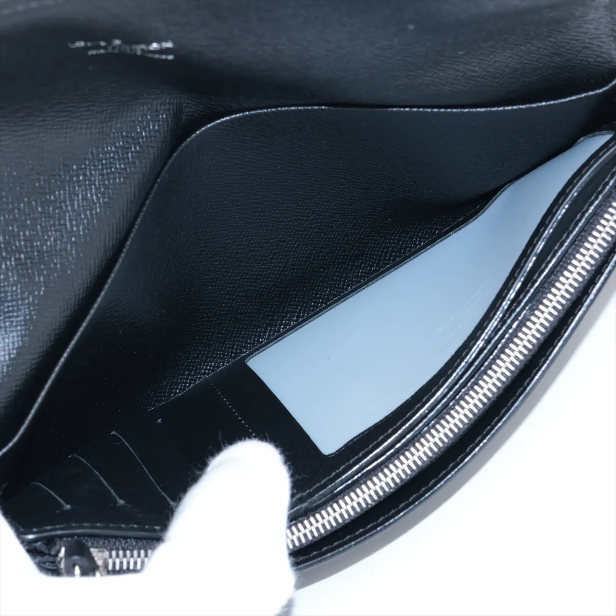 Damier Graphite Portefeuille Long Modulable N63084 Black Long Wallet (Serial Number Unknown) — view 6