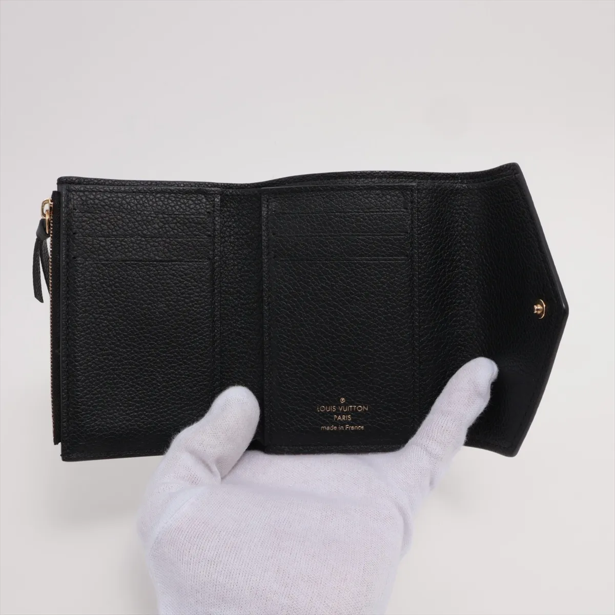Empreinte Portefeuille Victorine M64060 Noir Compact Wallet RFID Reactive — view 4