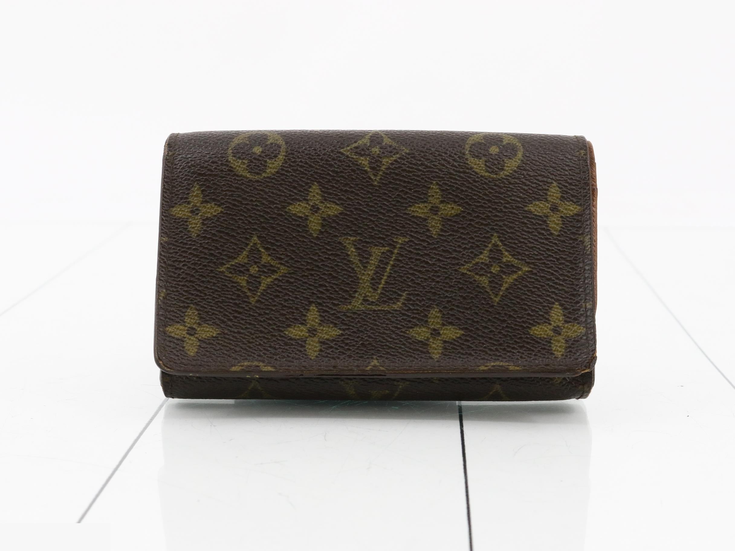Monogram folding wallet