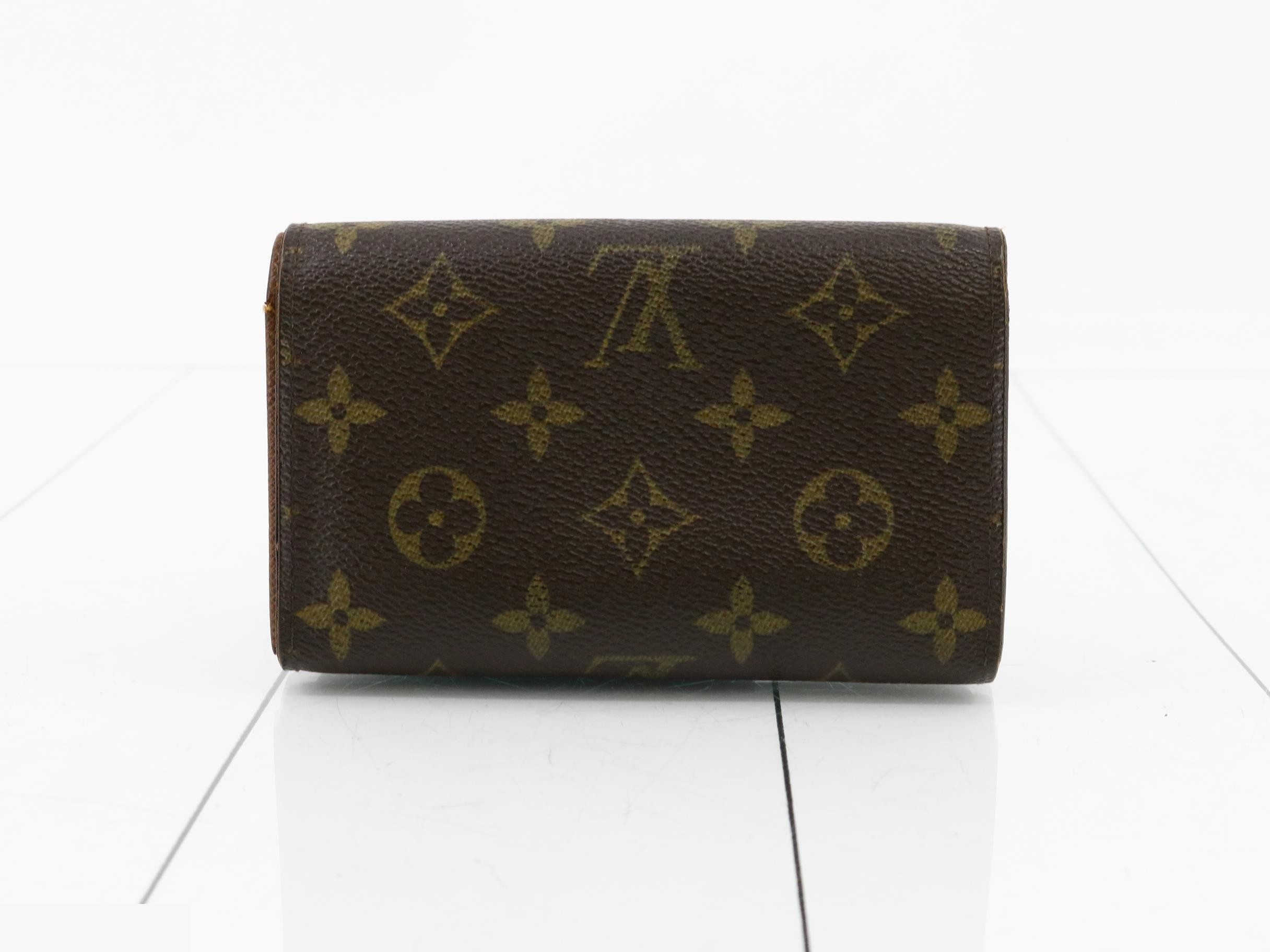 Monogram folding wallet — view 2
