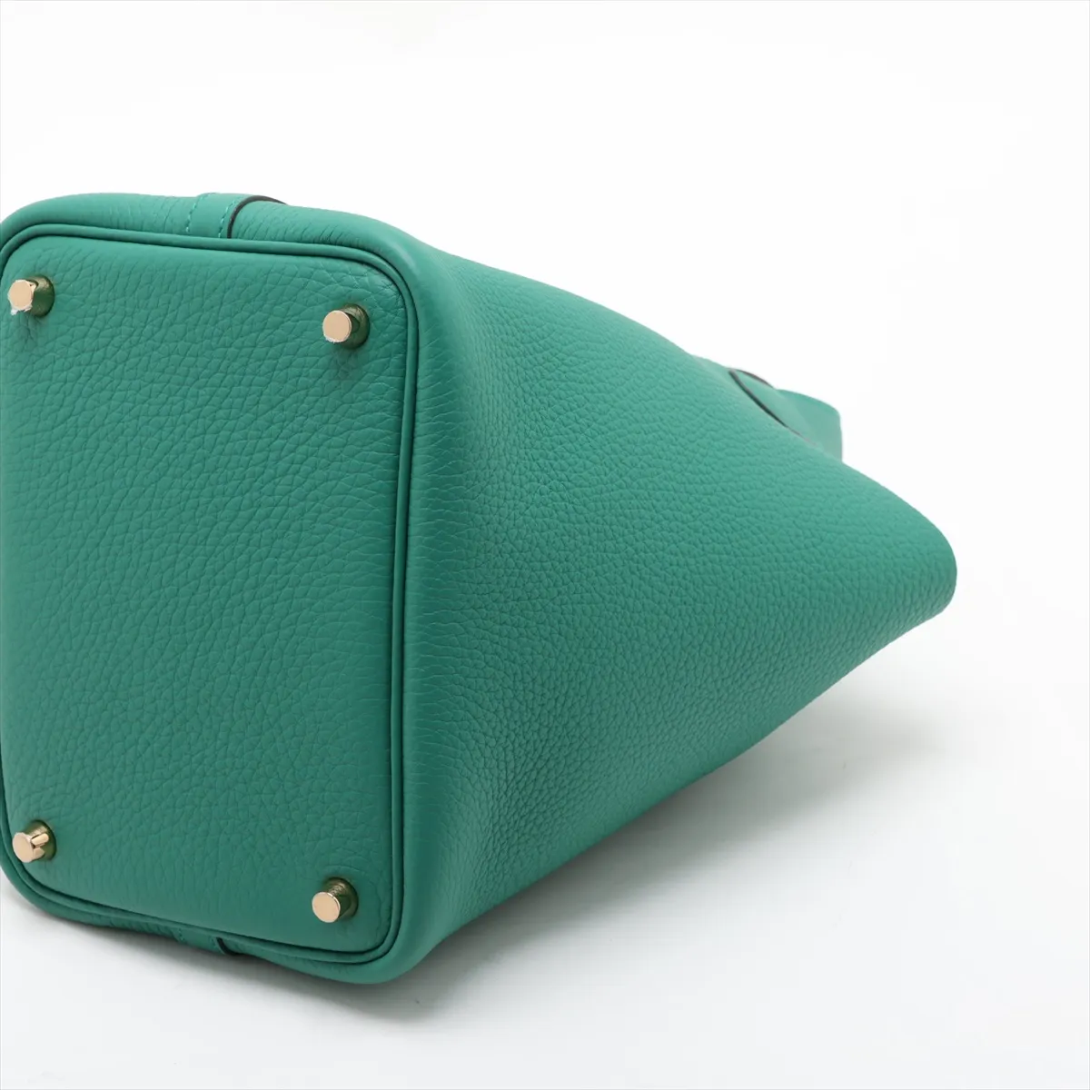 [Individually packaged] Hermes Picotin Lock 18 PM Taurillon Clemence Vert Vertigo Gold Hardware K: 2025 — view 3