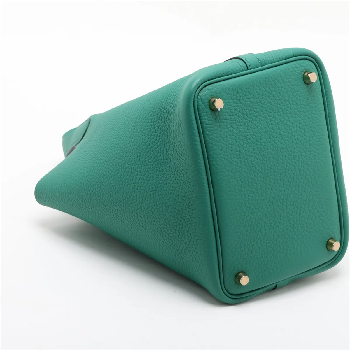 [Individually packaged] Hermes Picotin Lock 18 PM Taurillon Clemence Vert Vertigo Gold Hardware K: 2025 — view 4