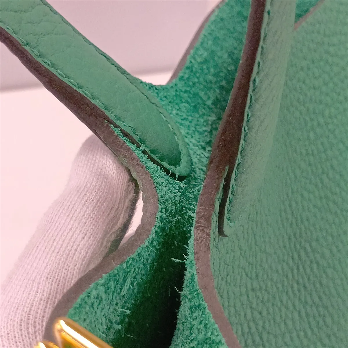 [Individually packaged] Hermes Picotin Lock 18 PM Taurillon Clemence Vert Vertigo Gold Hardware K: 2025 — view 10