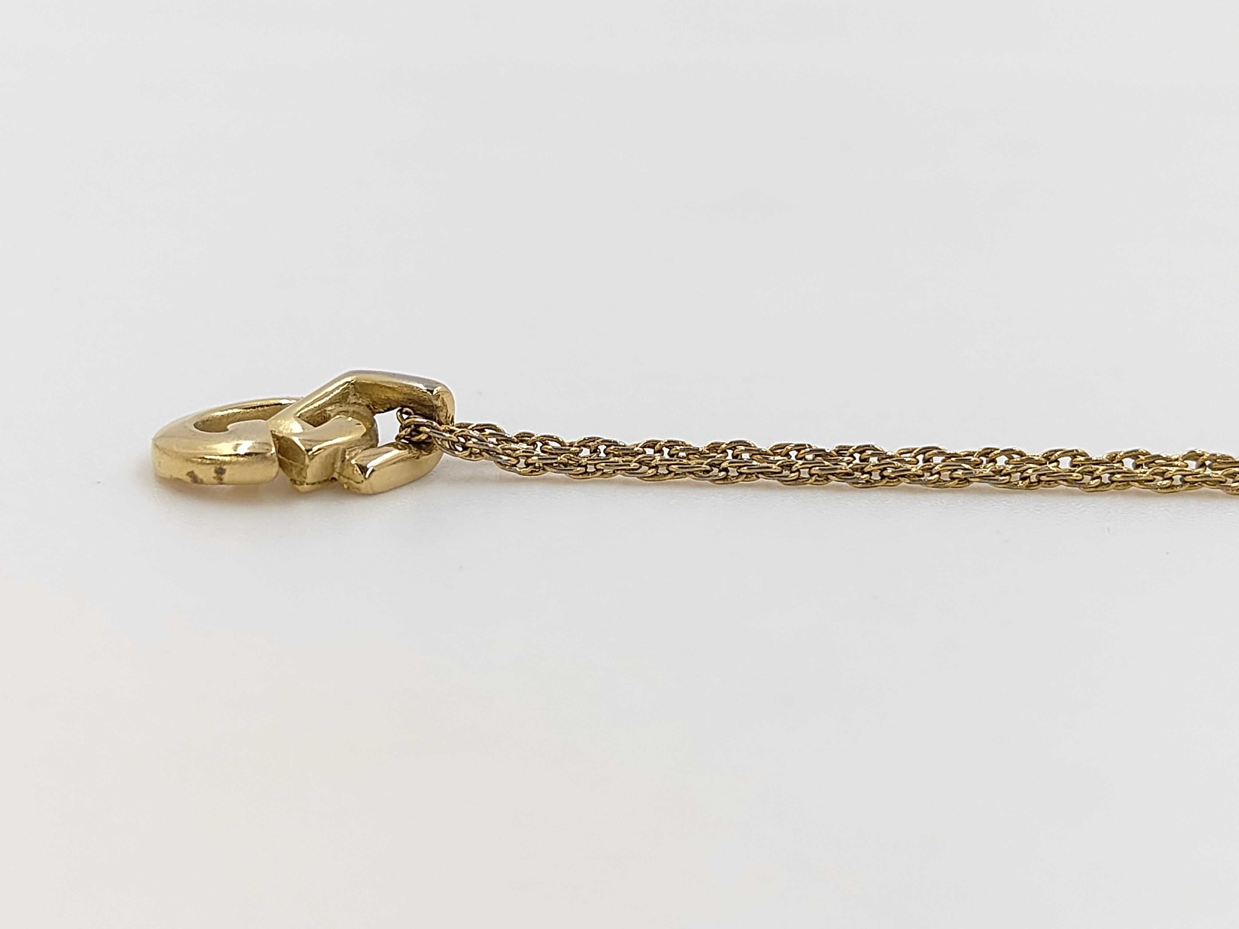 G-logo necklace — view 2