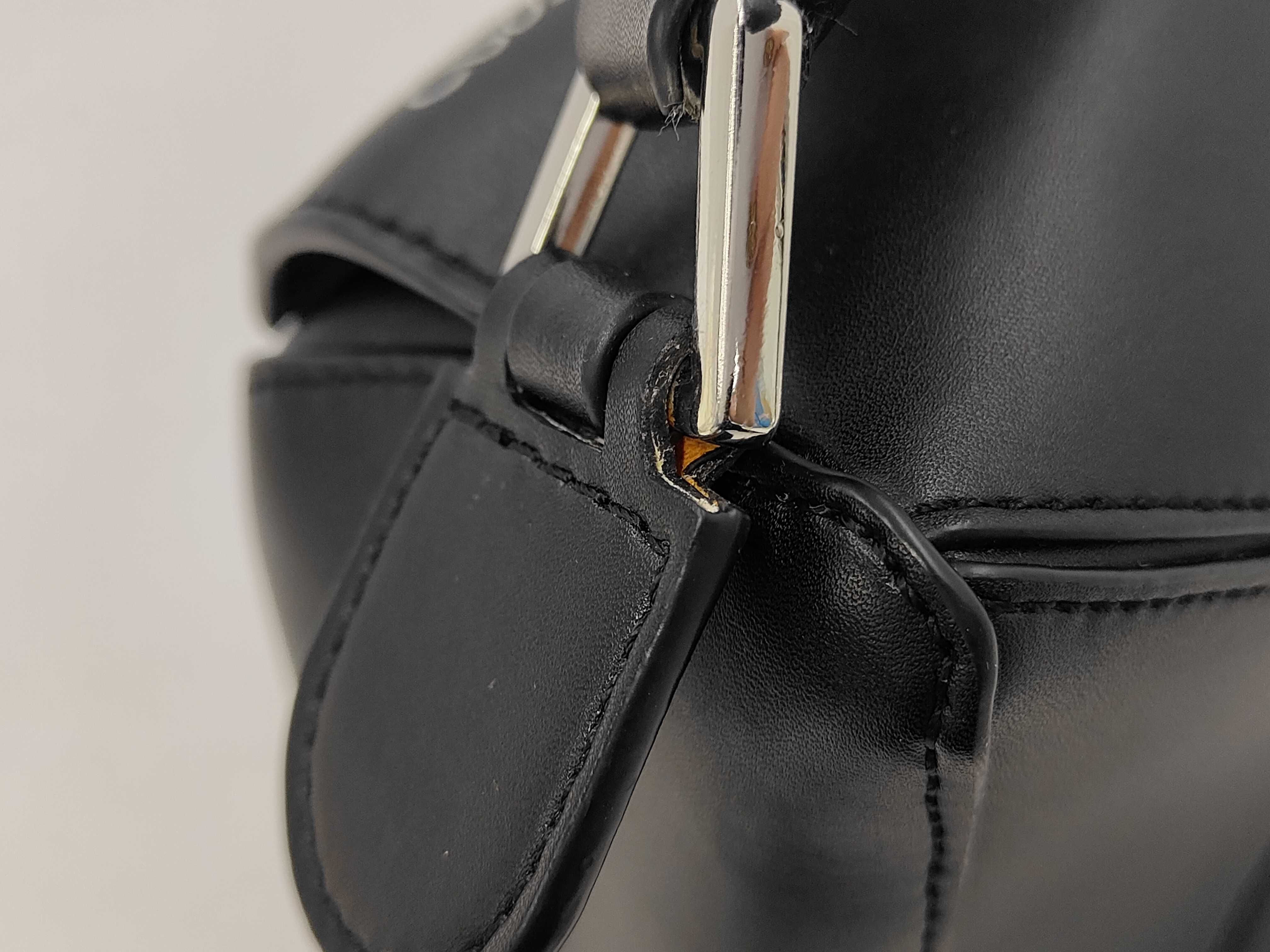 Puzzle Bag Small Leather Black Handbag — view 11