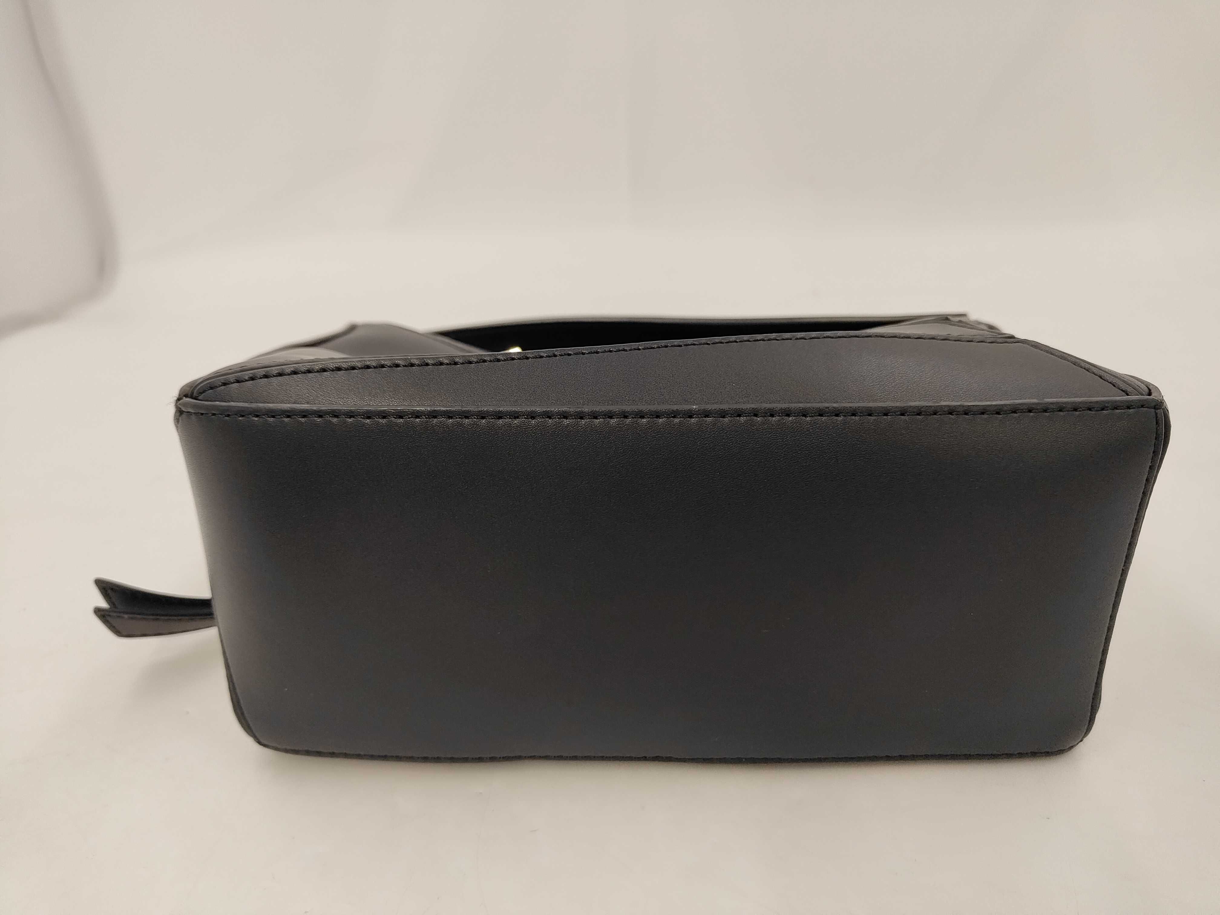 Puzzle Bag Small Leather Black Handbag — view 3