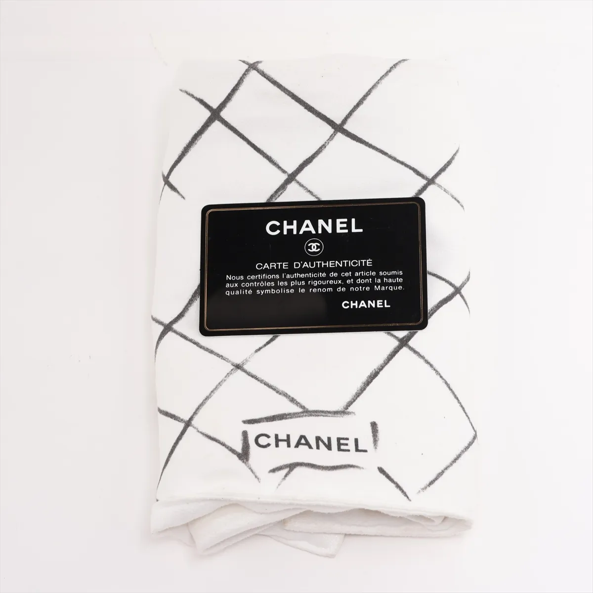 [Individually packaged] Chanel Matelassé 25 Lambskin Double Flap Double Chain Bag, Navy, Silver Hardware, 24773974, Series 24, A01112 — view 12