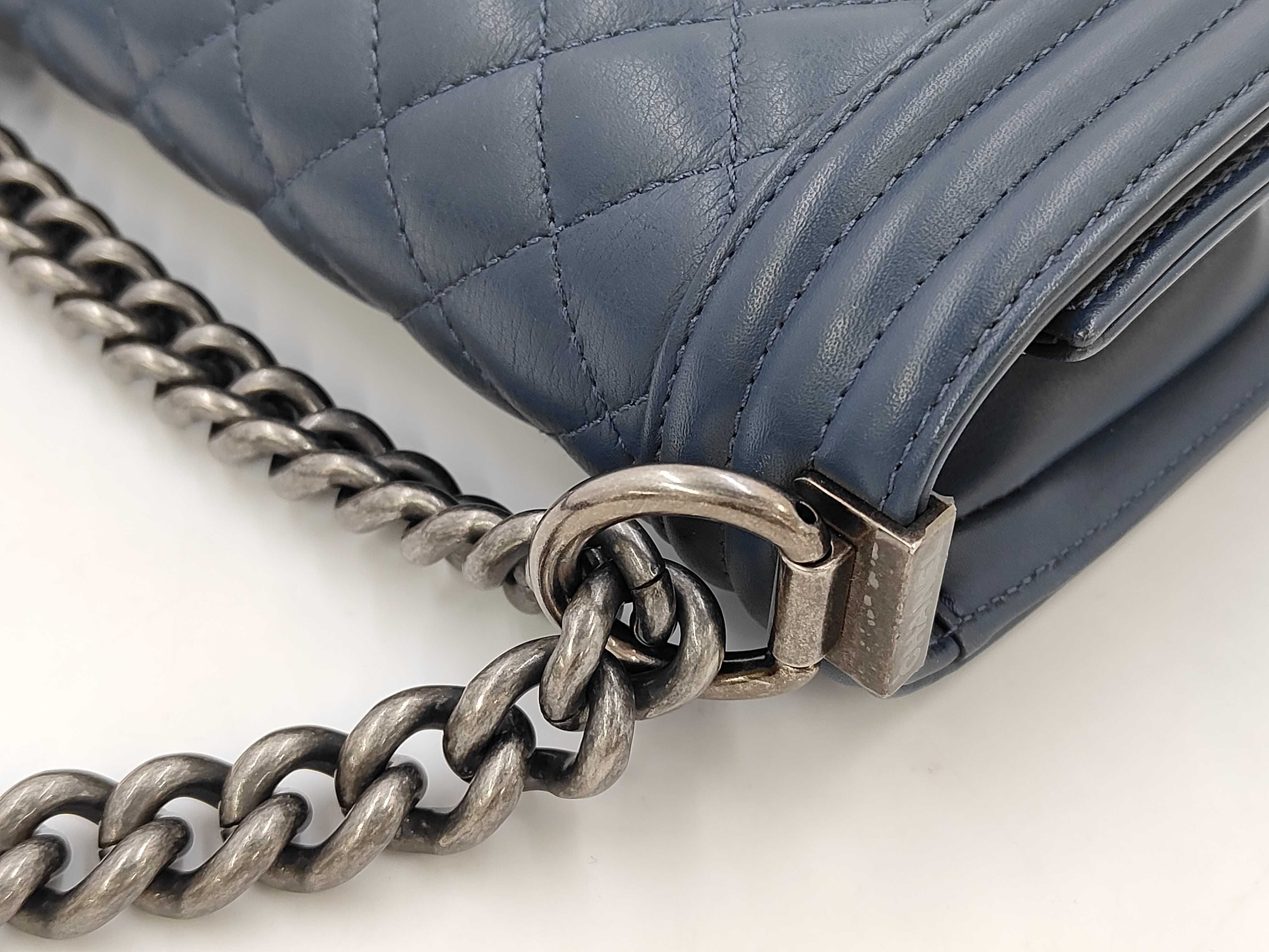 Boy Chanel Lambskin Chain Shoulder Bag, Series 26 (Shoulder Bag) — view 5
