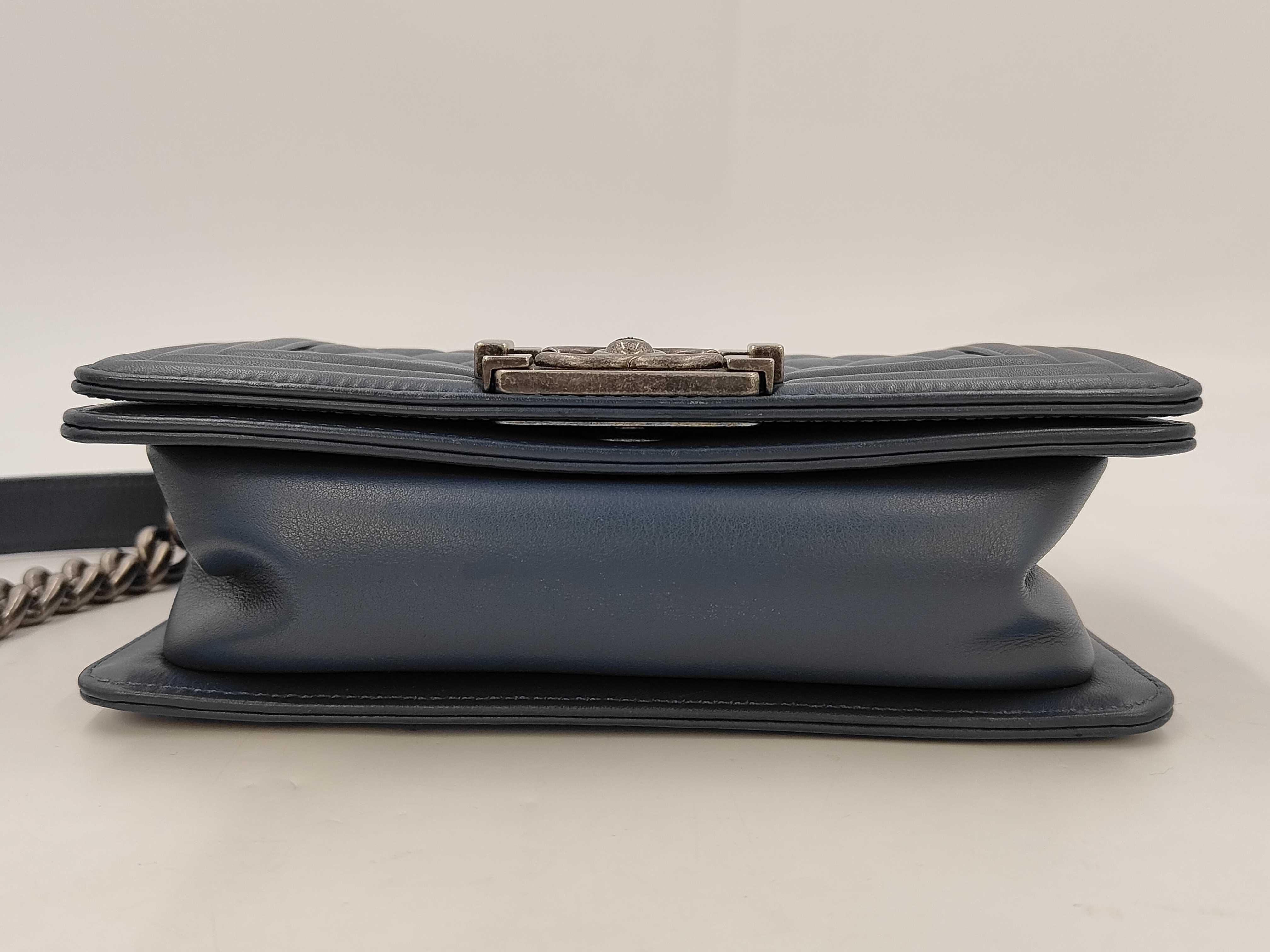 Boy Chanel Lambskin Chain Shoulder Bag, Series 26 (Shoulder Bag) — view 7