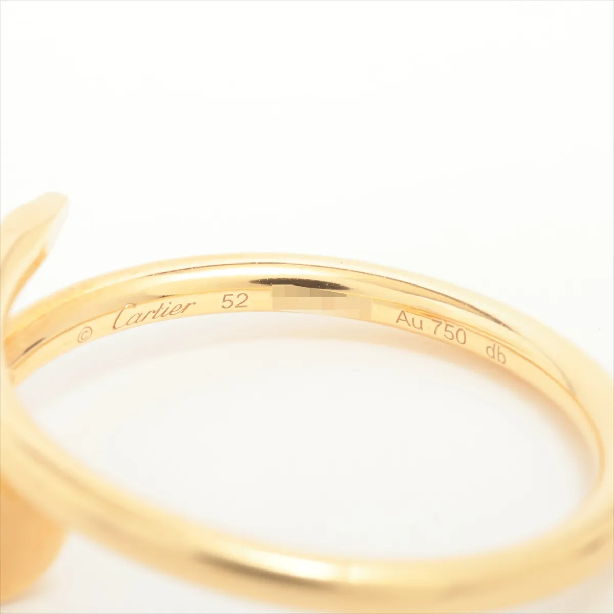Juste un Clou SM Ring 750 (Yellow Gold) 3.5g Size 52 WJP673 — view 3