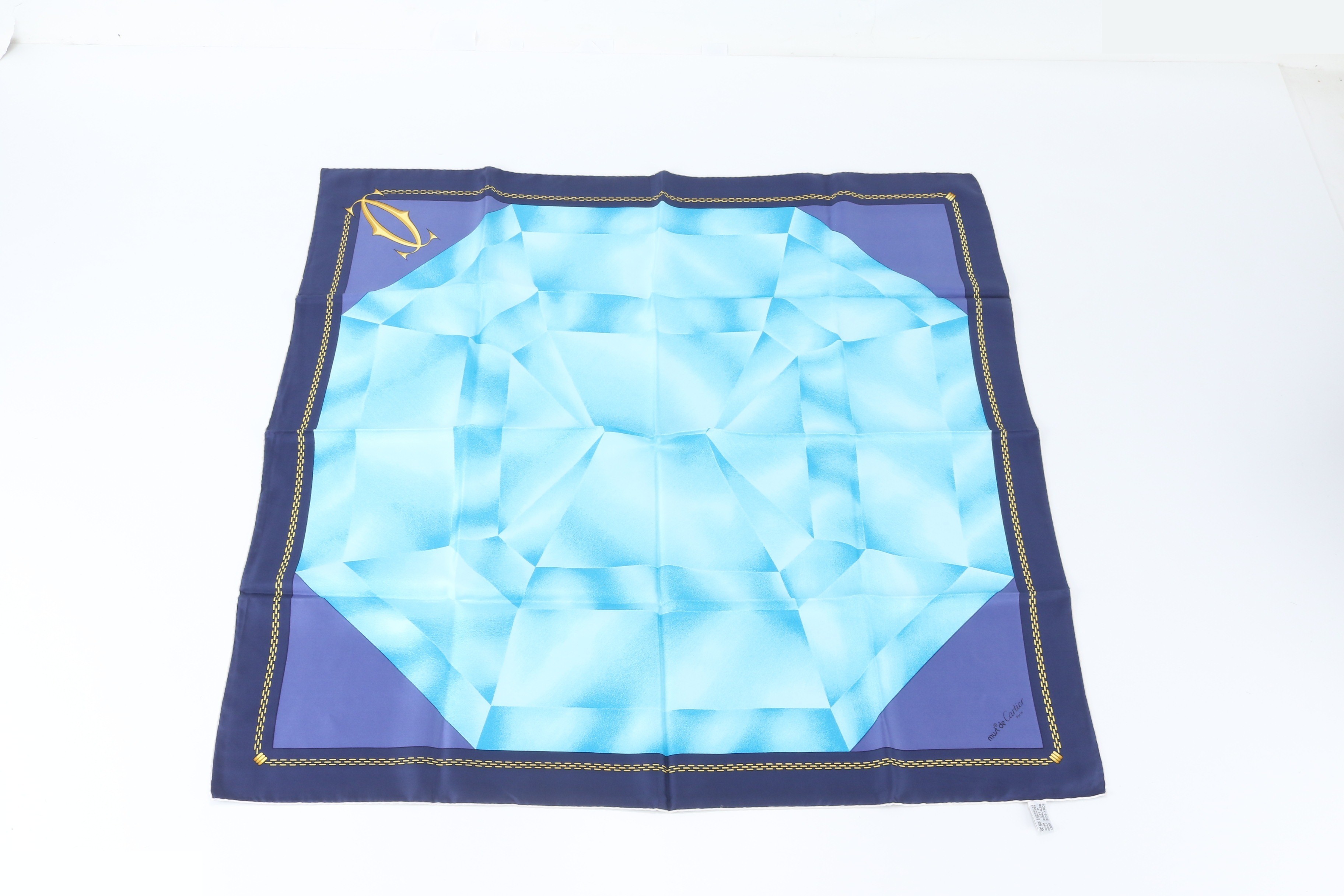 100% Silk Scarf with Tag