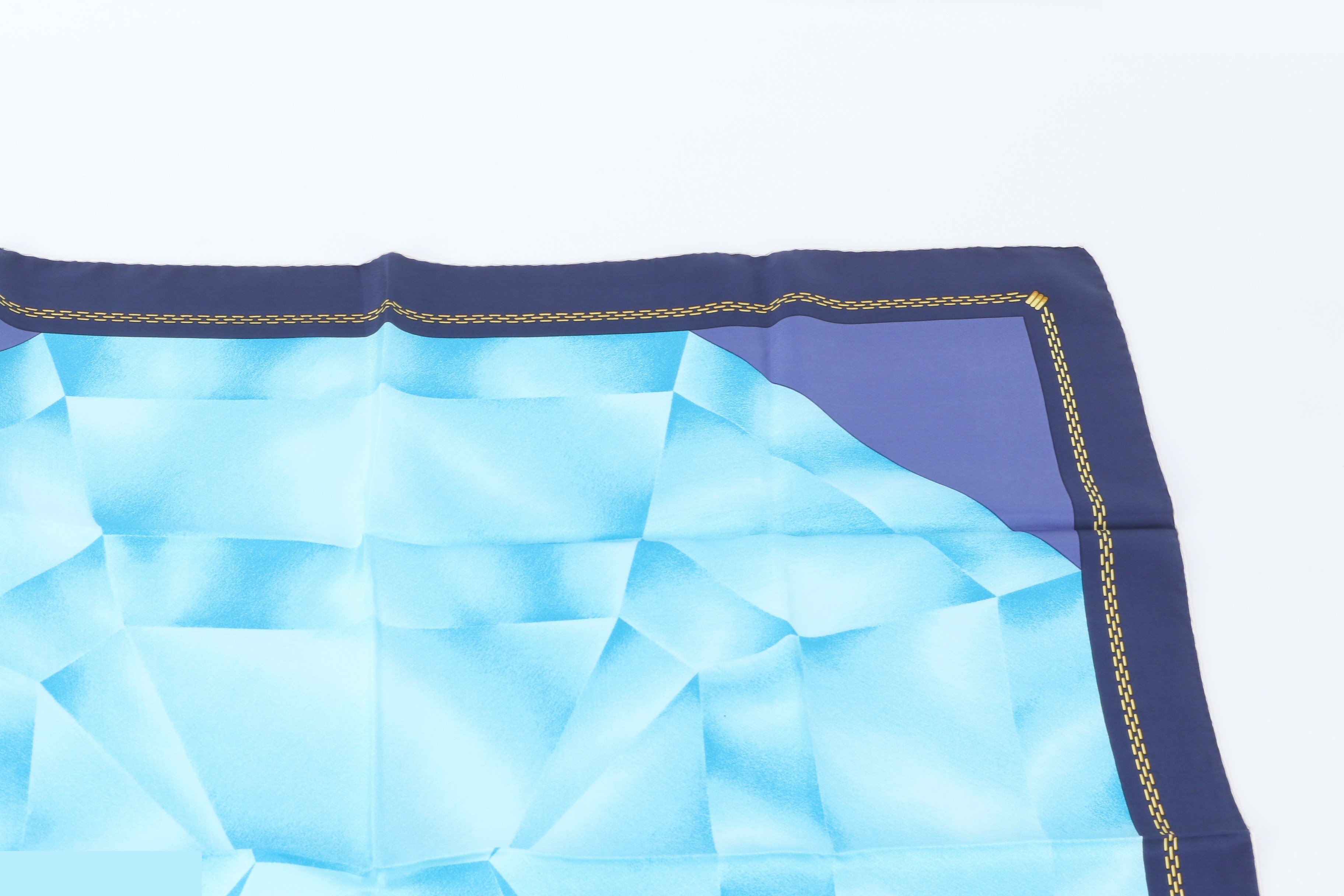 100% Silk Scarf with Tag — view 2
