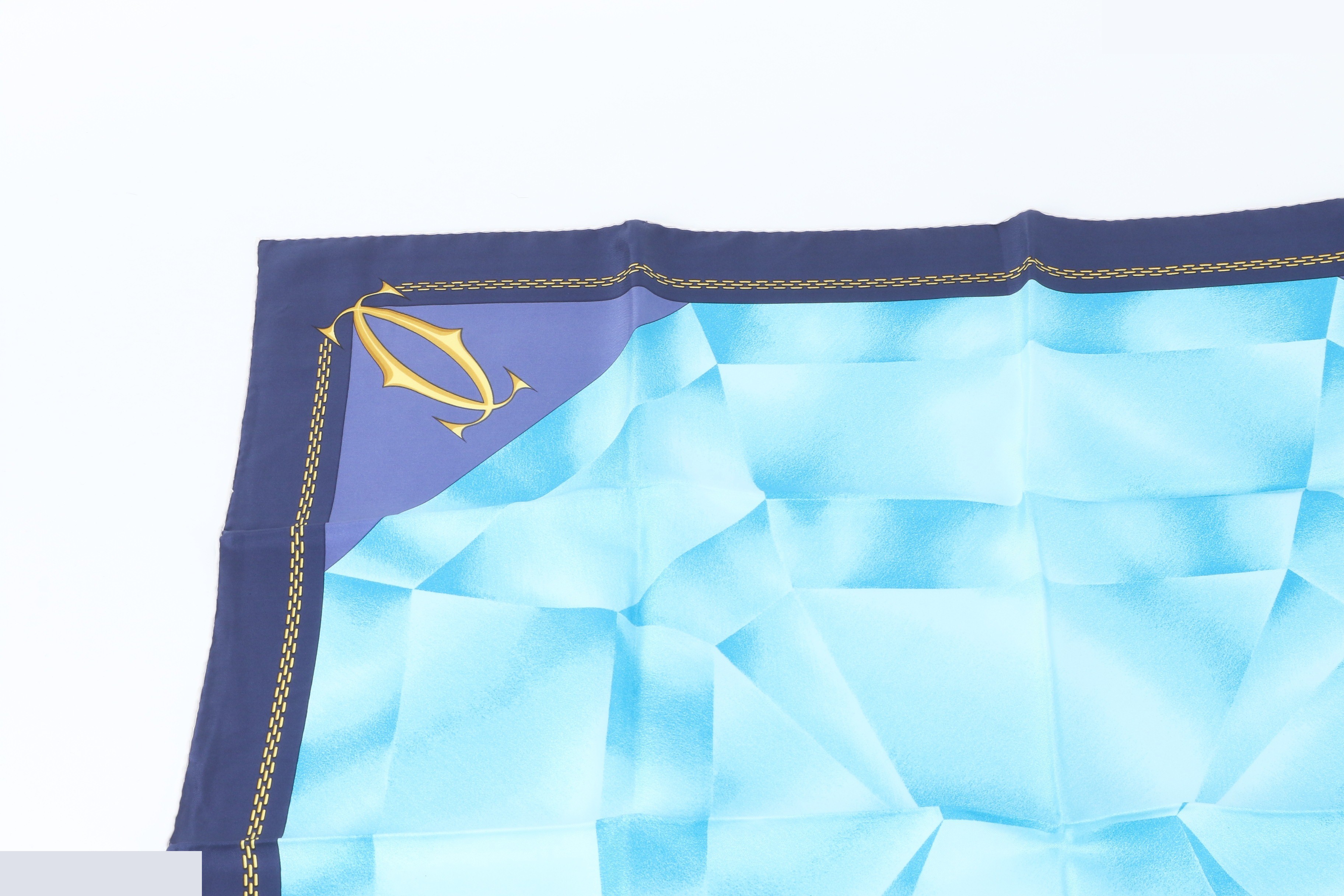 100% Silk Scarf with Tag — view 3
