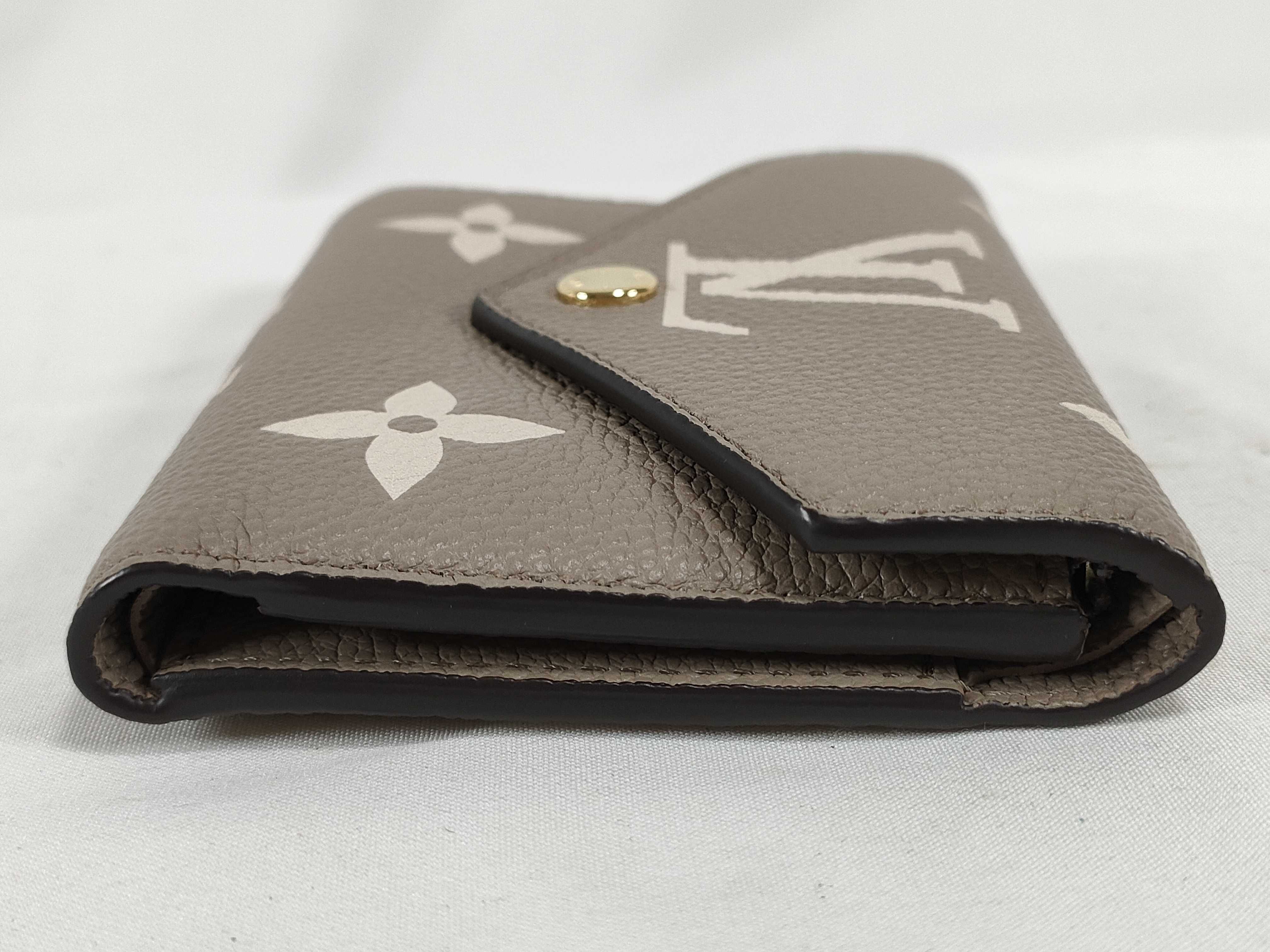 Monogram Victorine Compact Greige Giant Monogram Wallet — view 5