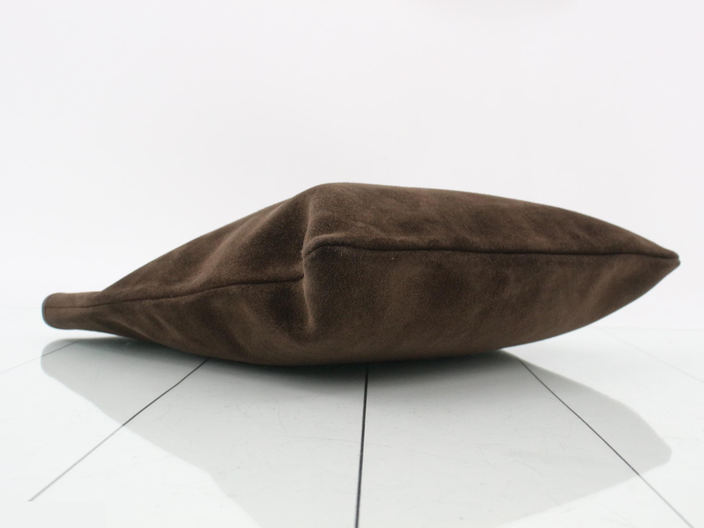 Anagram Suede Tote Bag — view 5