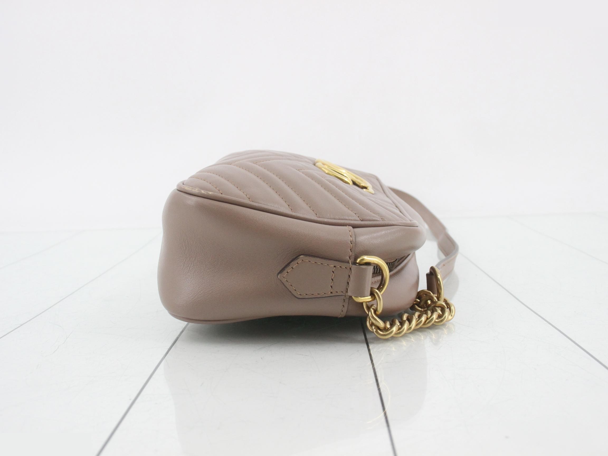 GG Marmont Quilted Shoulder Bag — view 3