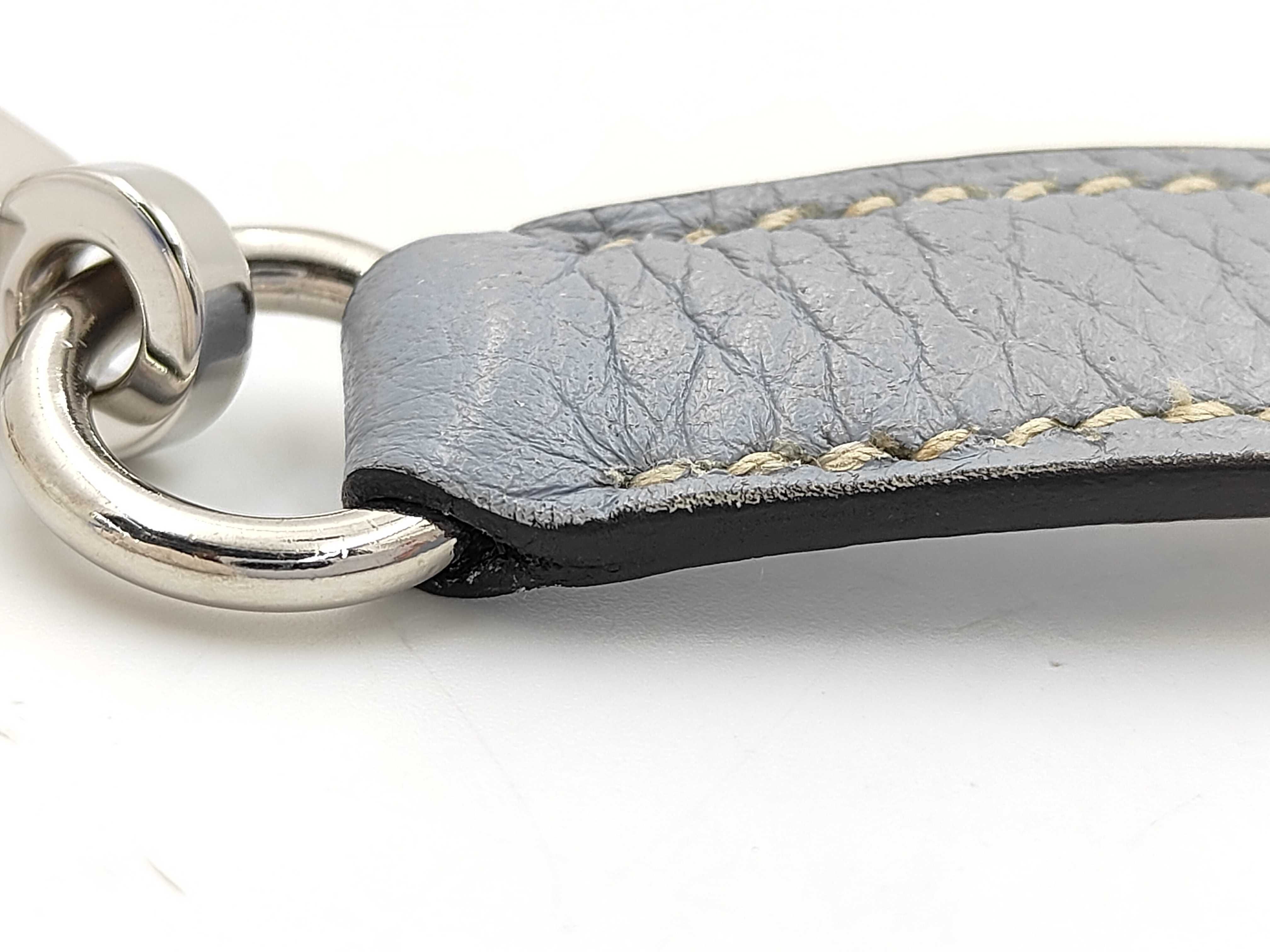 Bolide 31 Taurillon Blue Lin Q Stamp Handbag — view 15