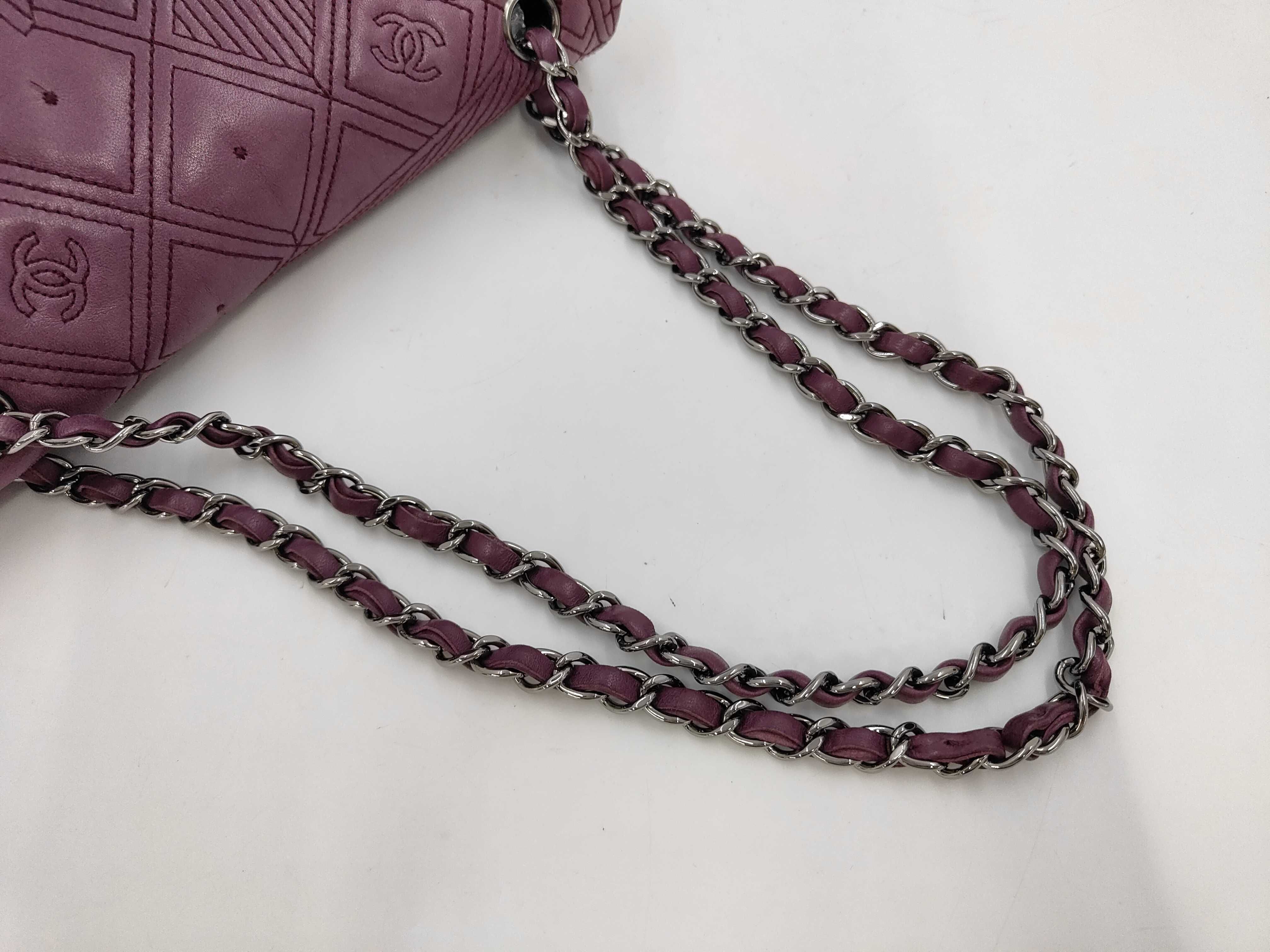 Camellia Shoulder Bag, Purple — view 5