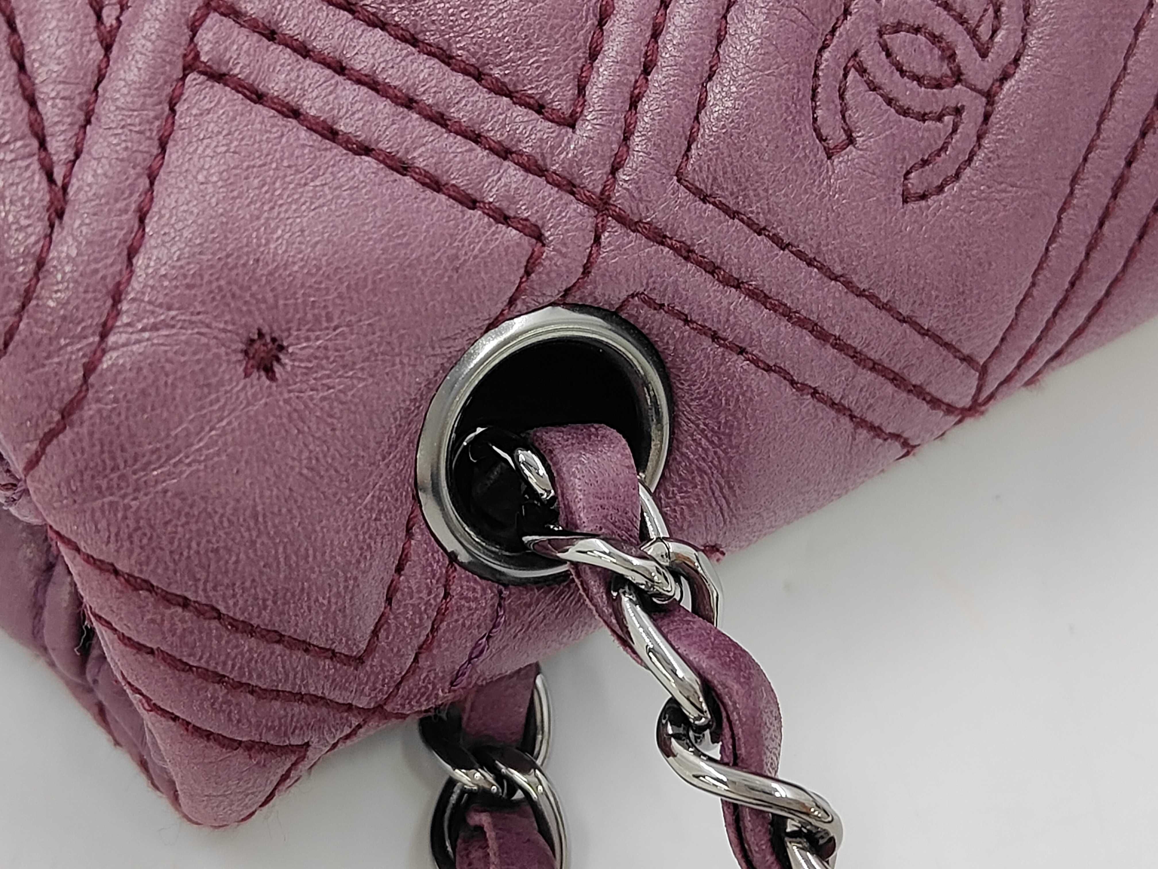 Camellia Shoulder Bag, Purple — view 7