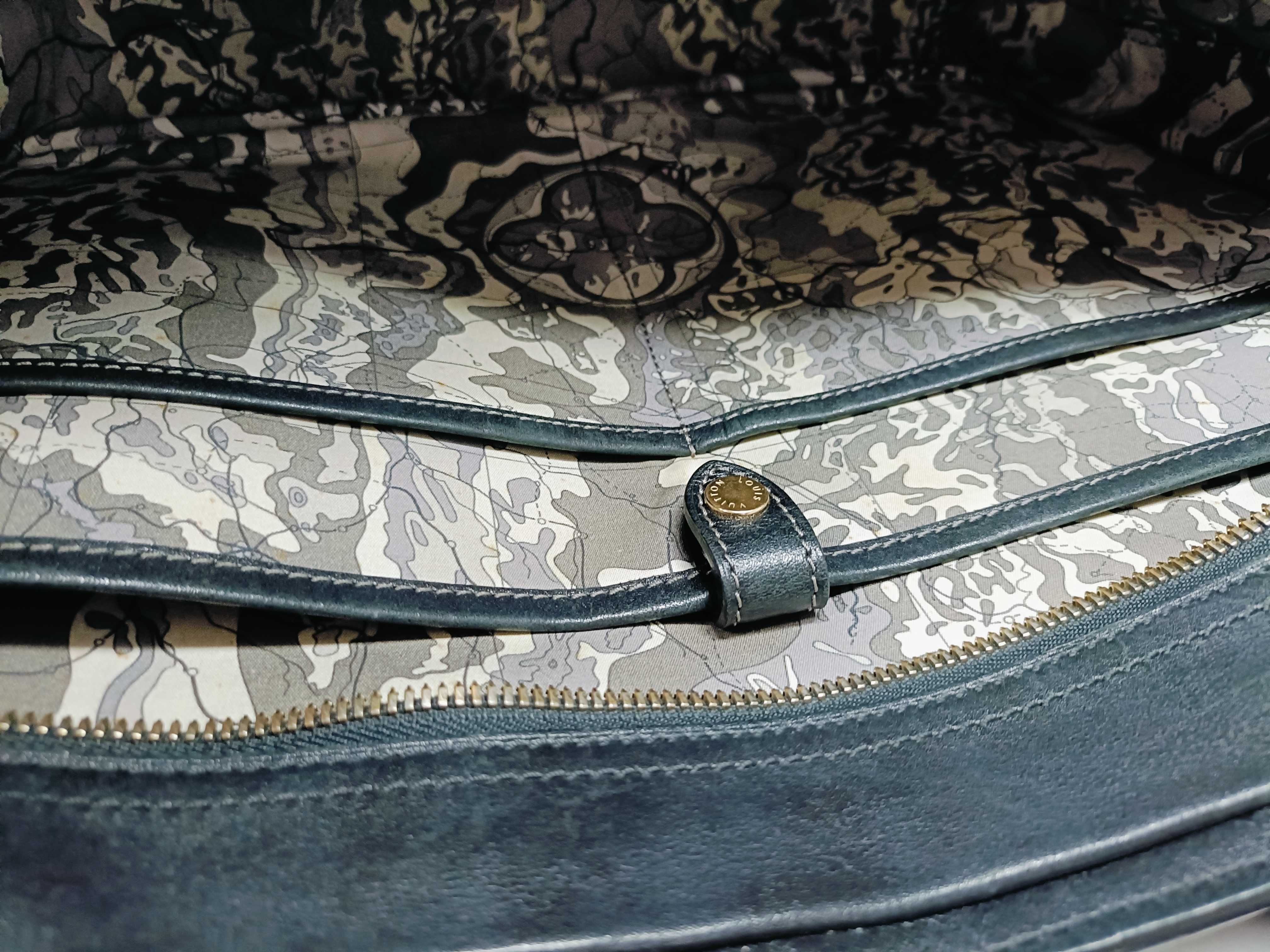 Limited Edition Louis Vuitton LV Cuir Vecchia Business Bag Noir M95694 — view 13
