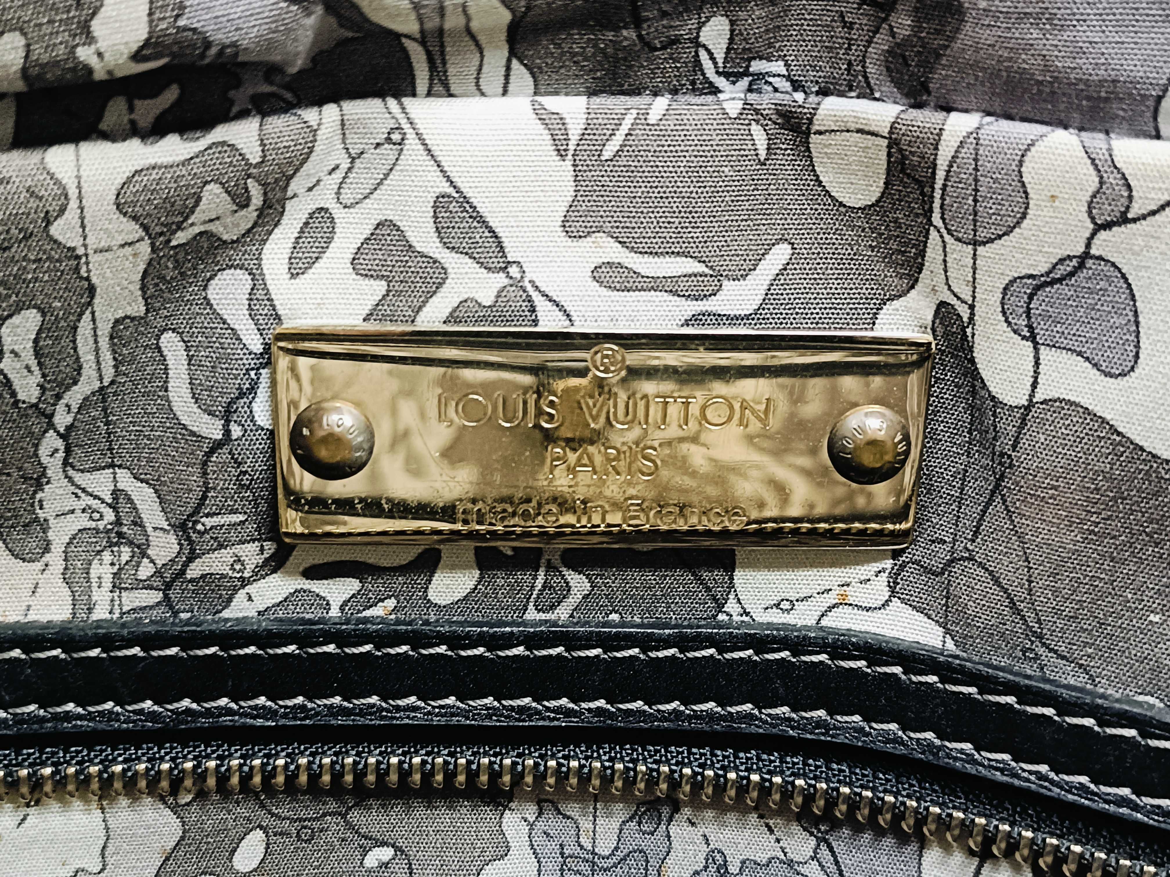 Limited Edition Louis Vuitton LV Cuir Vecchia Business Bag Noir M95694 — view 15